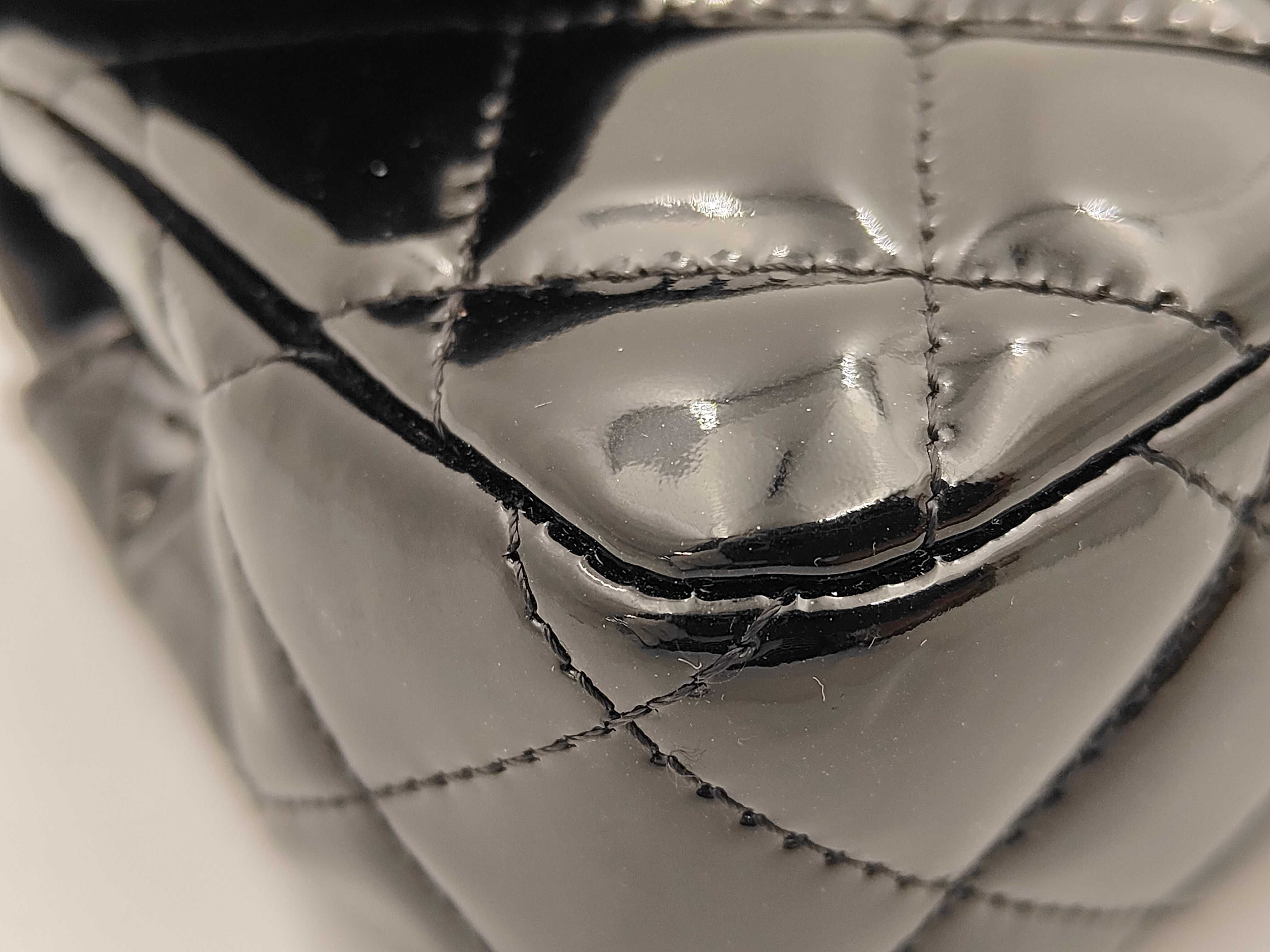 Matelassé Chain Shoulder Bag — view 6