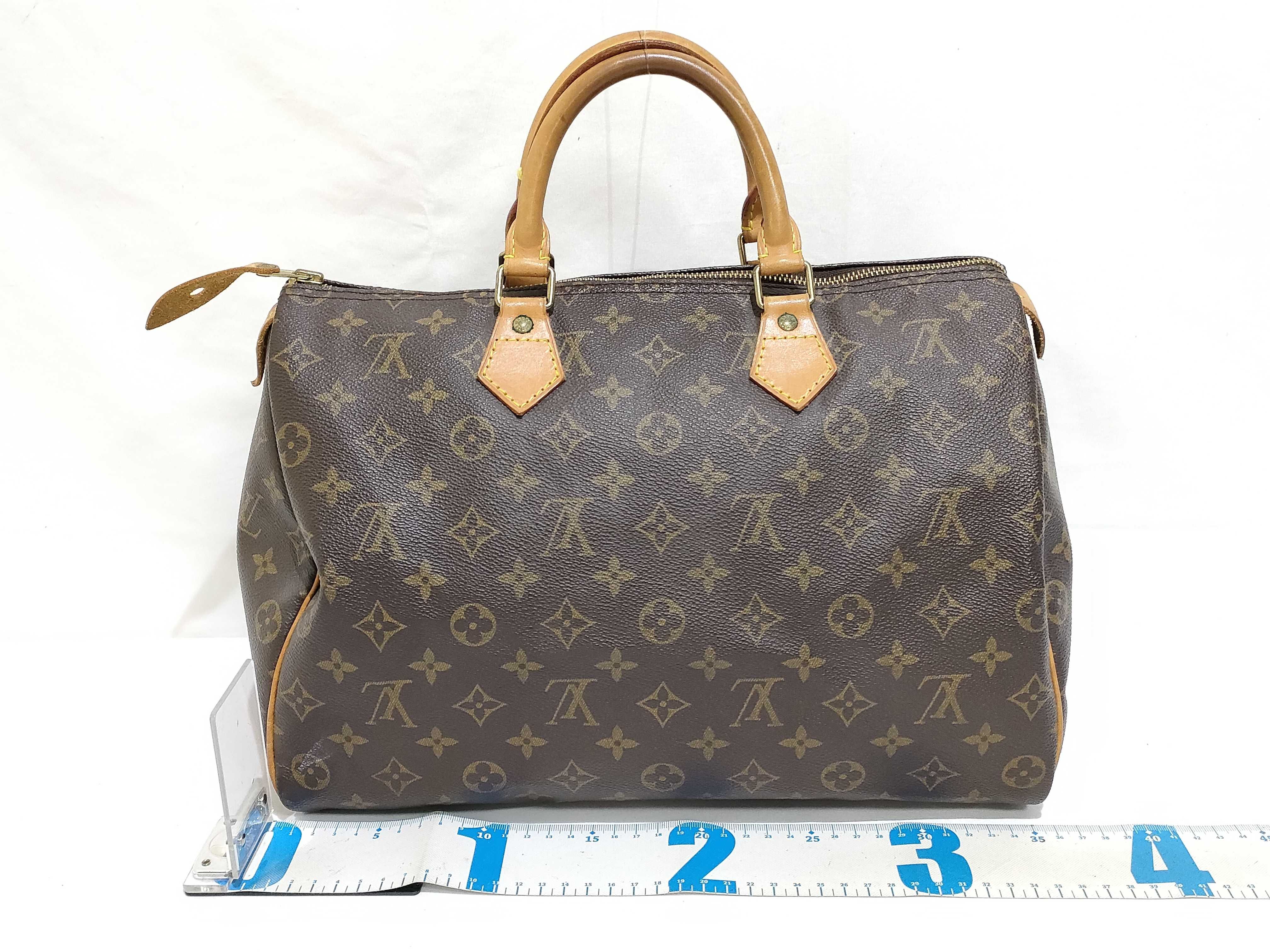 Monogram Speedy 35 M41524 VI0992 Brown Handbag — view 2