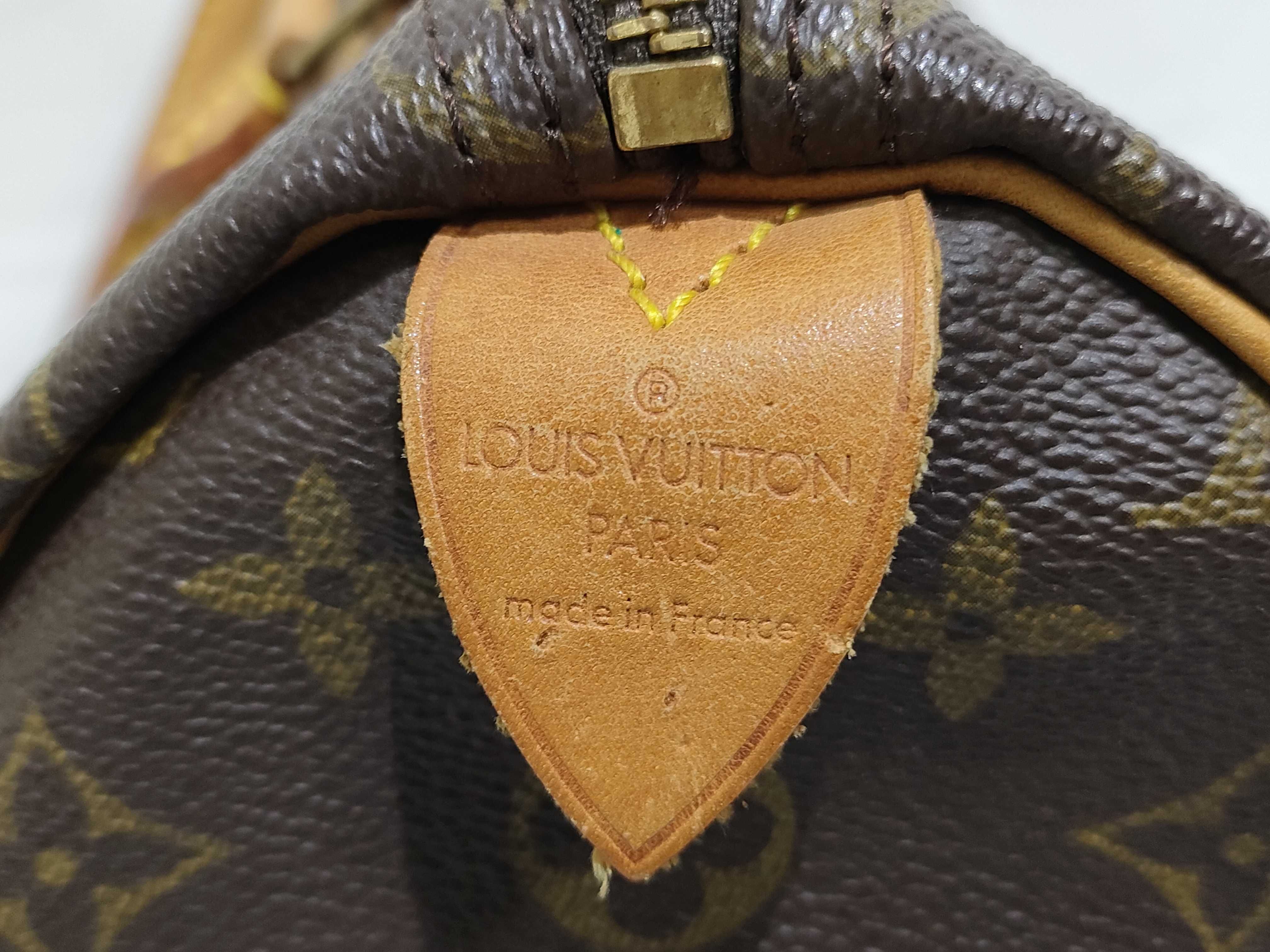 Monogram Speedy 35 M41524 VI0992 Brown Handbag — view 12