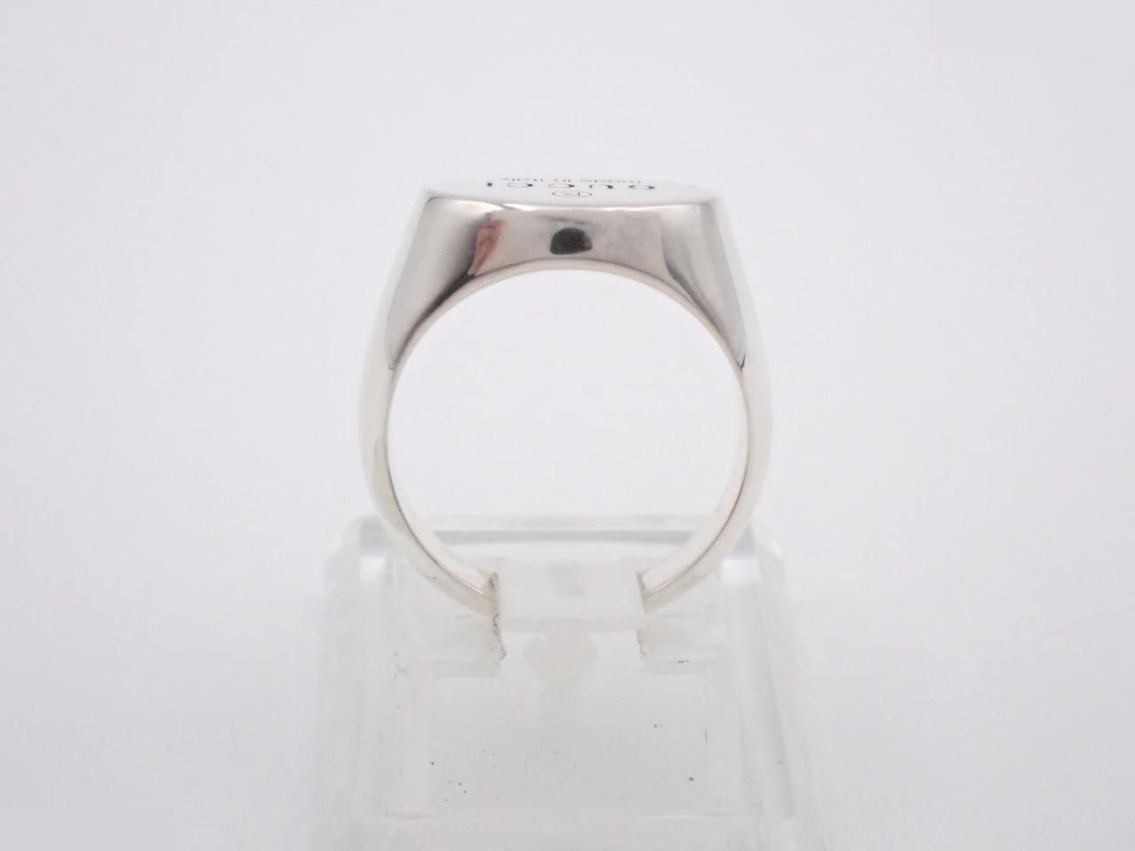 Trademark Oval Ring, 925 Sterling Silver, Size #13, 9.1g — view 3