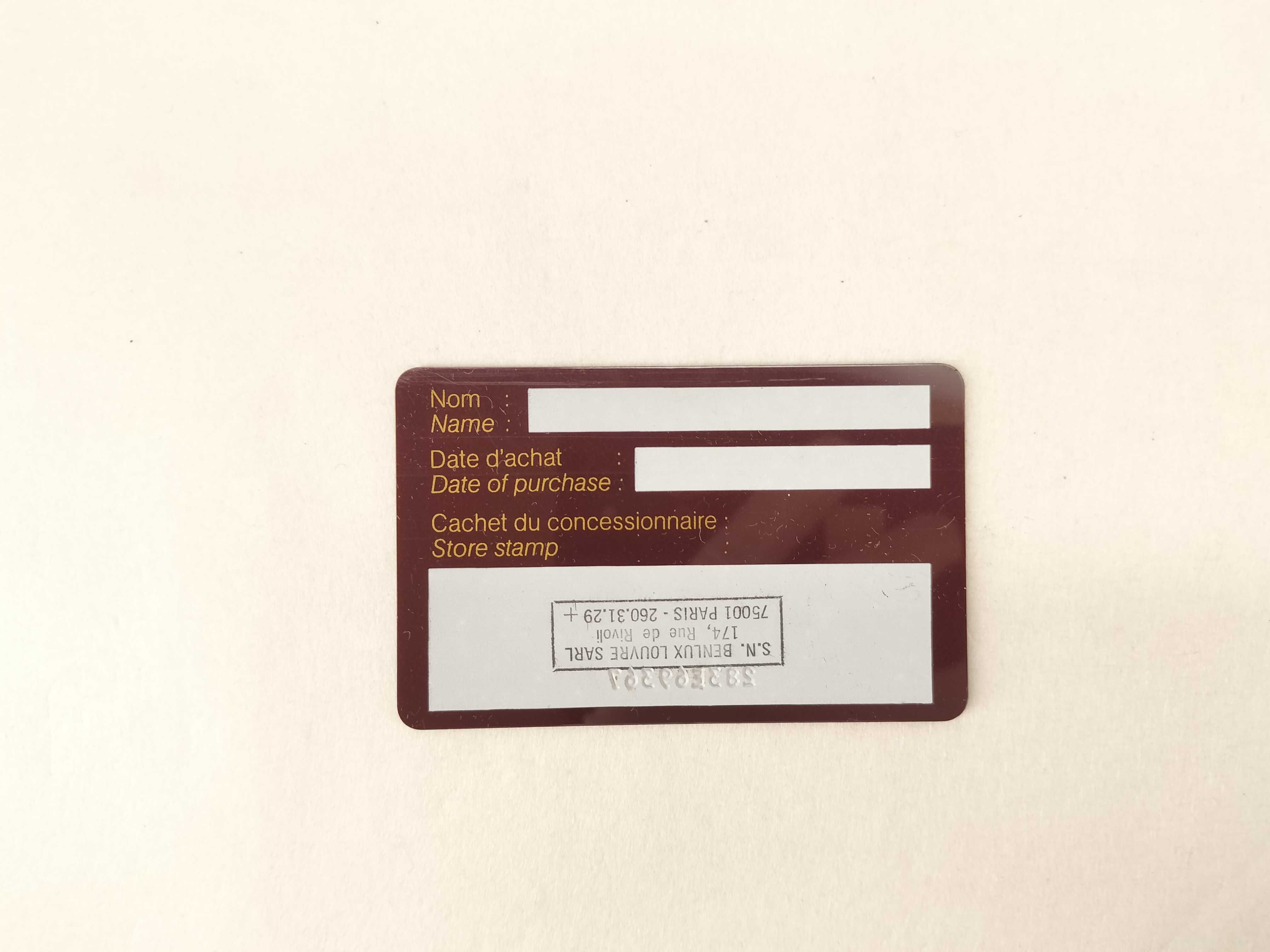 Must Line Santos Leather Bordeaux Belt ( ) - Unused — view 11