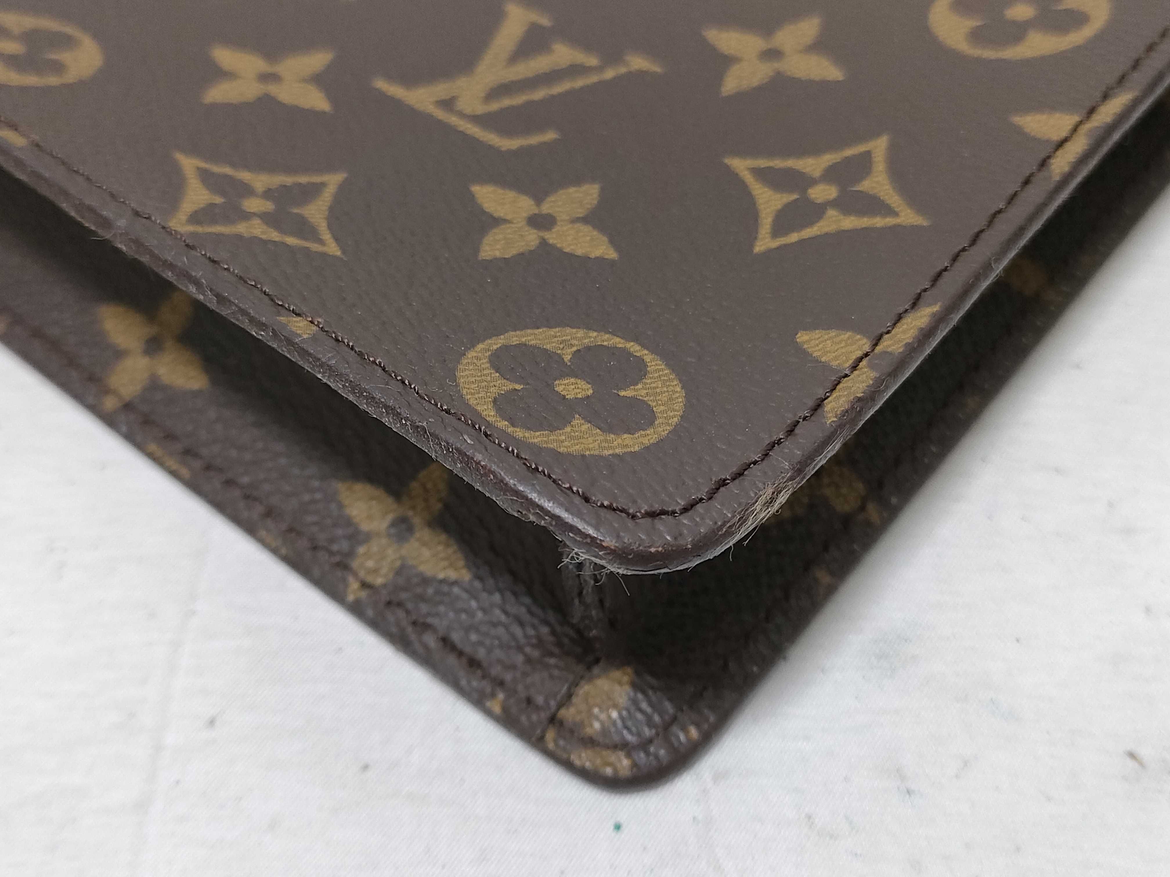 Monogram Portedocument Sénateur Clutch Bag — view 3