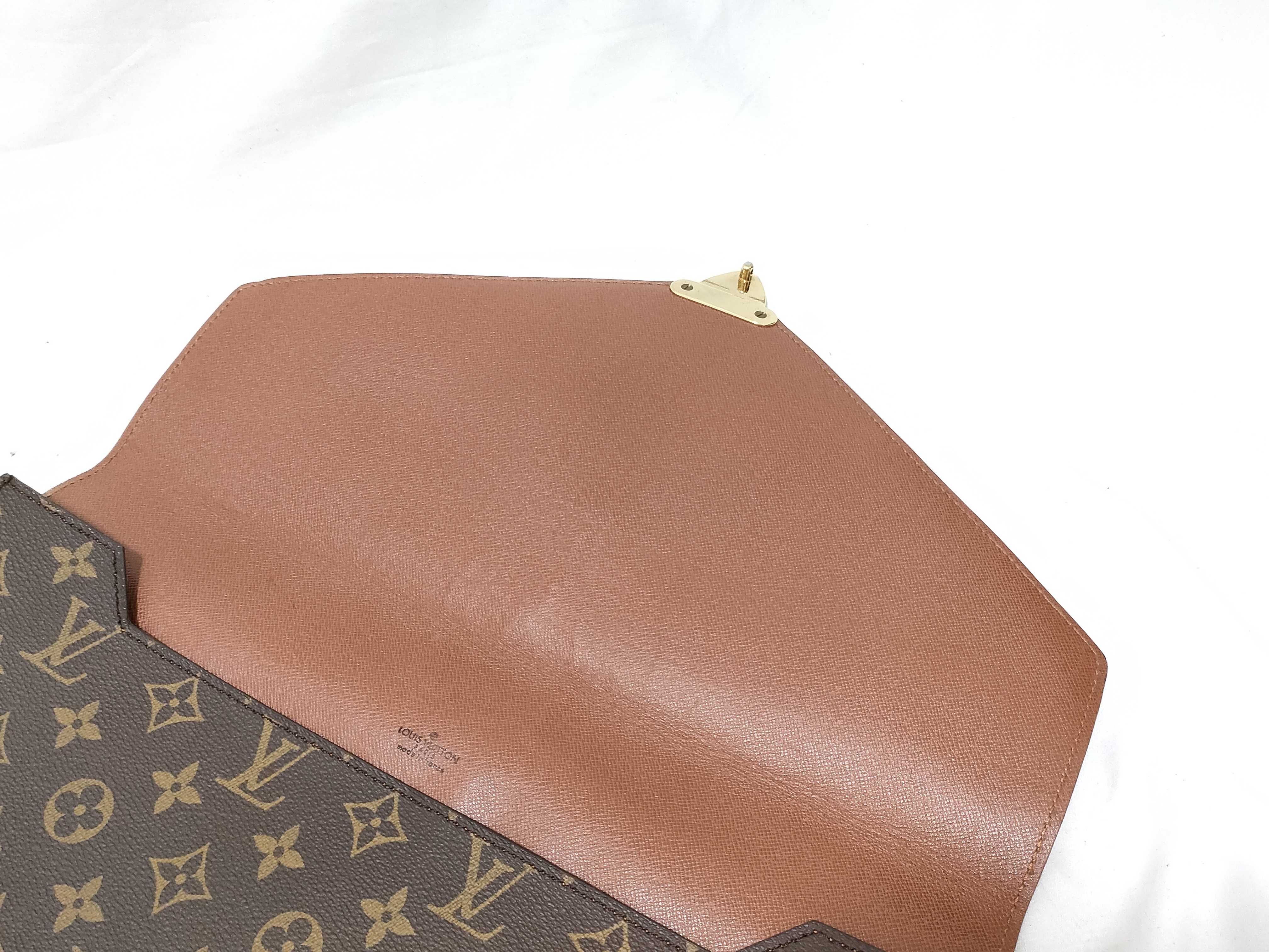 Monogram Portedocument Sénateur Clutch Bag — view 5