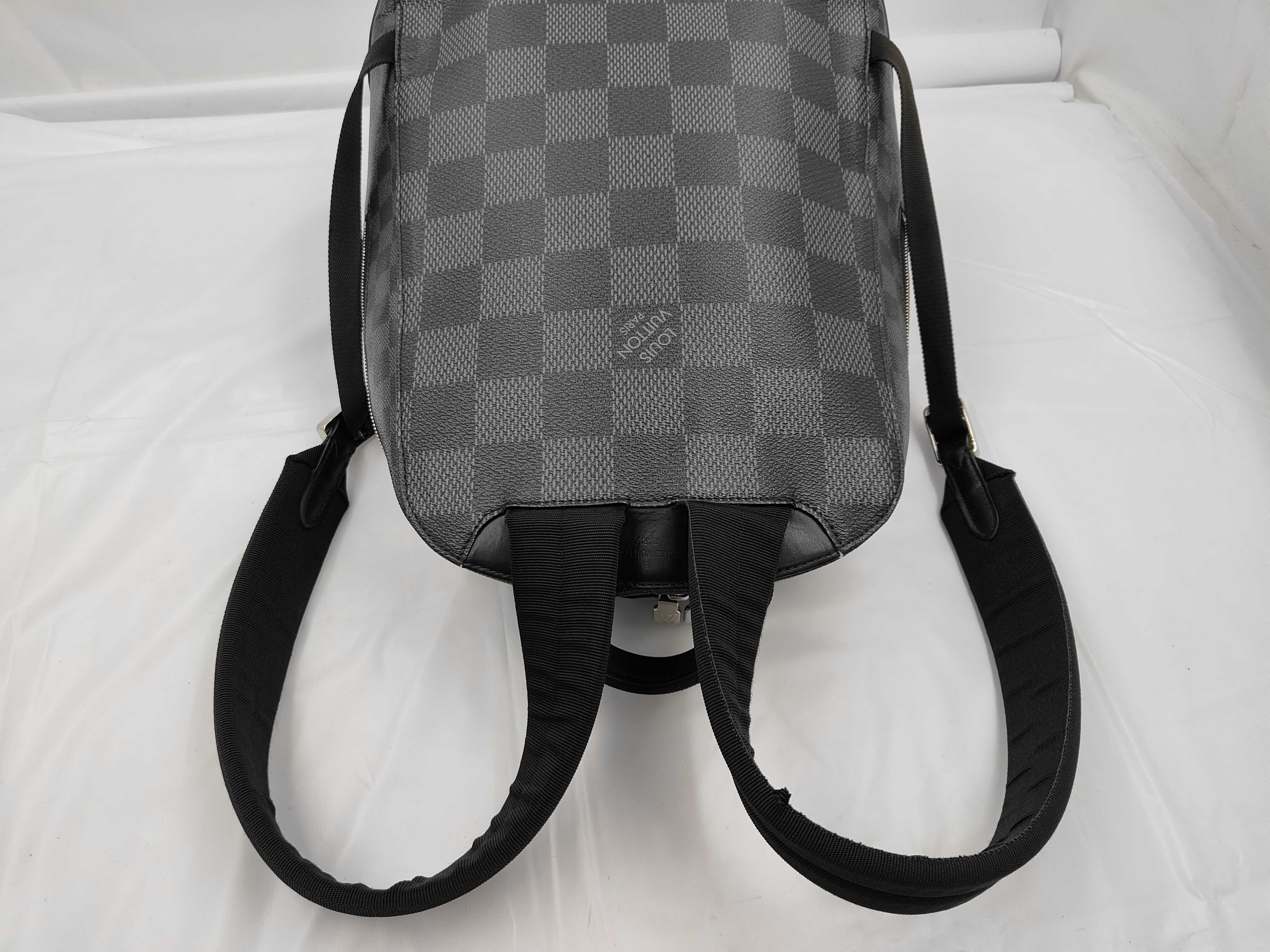 Damier Graphite Giant Canvas Backpack N50009 Black (RFID detected) — view 3