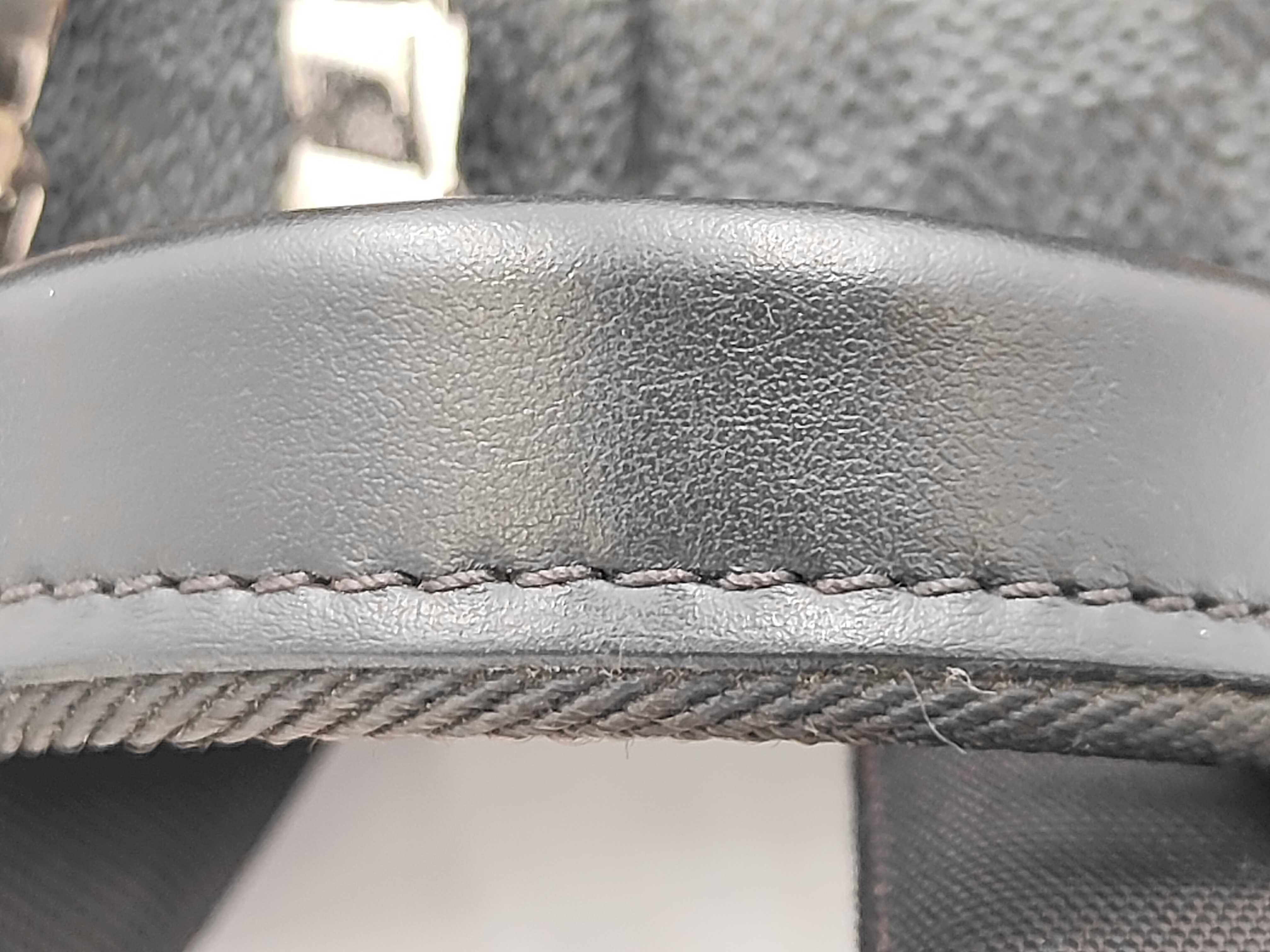 Damier Graphite Giant Canvas Backpack N50009 Black (RFID detected) — view 4