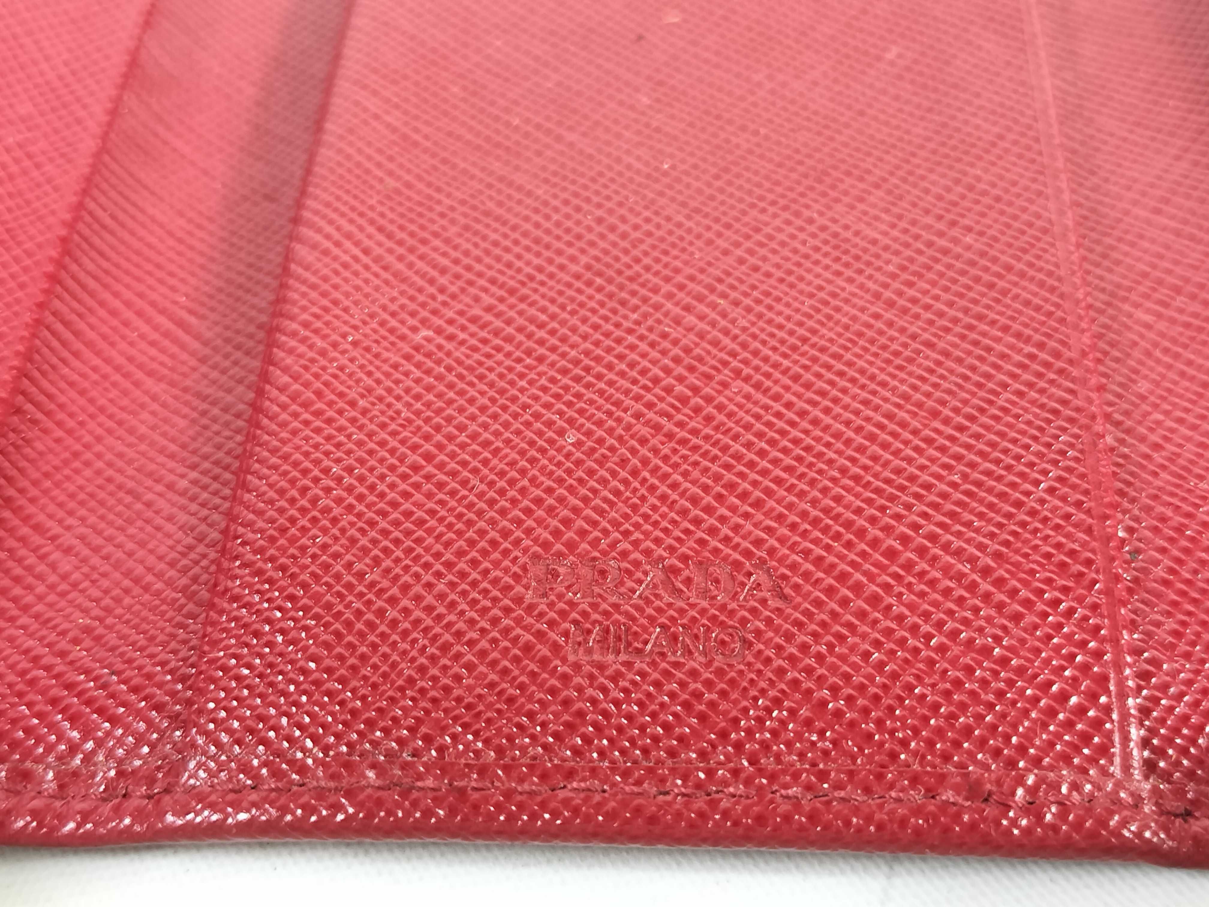 6-Key Case Red Saffiano Leather Key Case — view 10