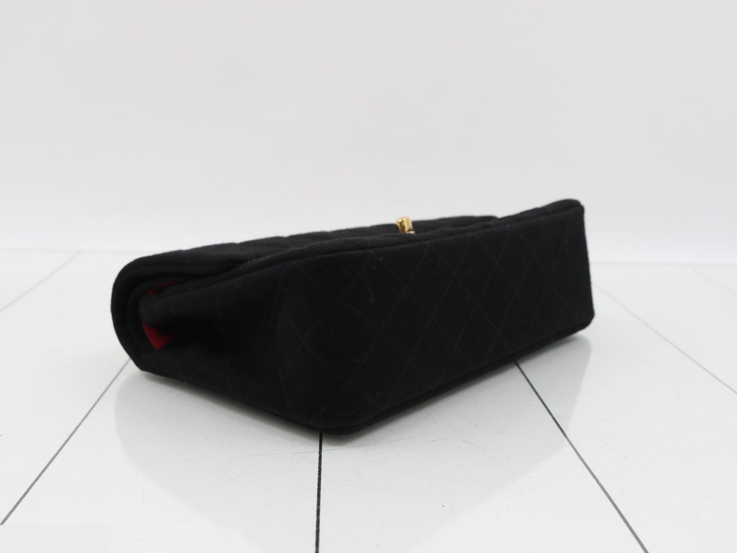 Double flap Matelassé (bag) - Shoulder bag - Black — view 5