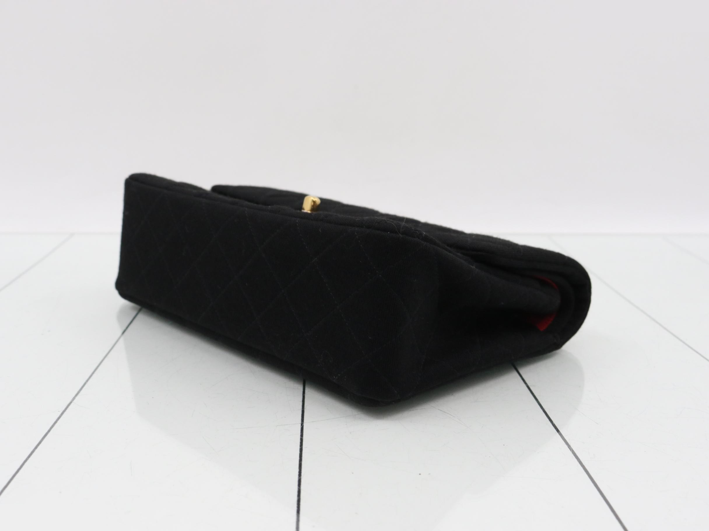 Double flap Matelassé (bag) - Shoulder bag - Black — view 6
