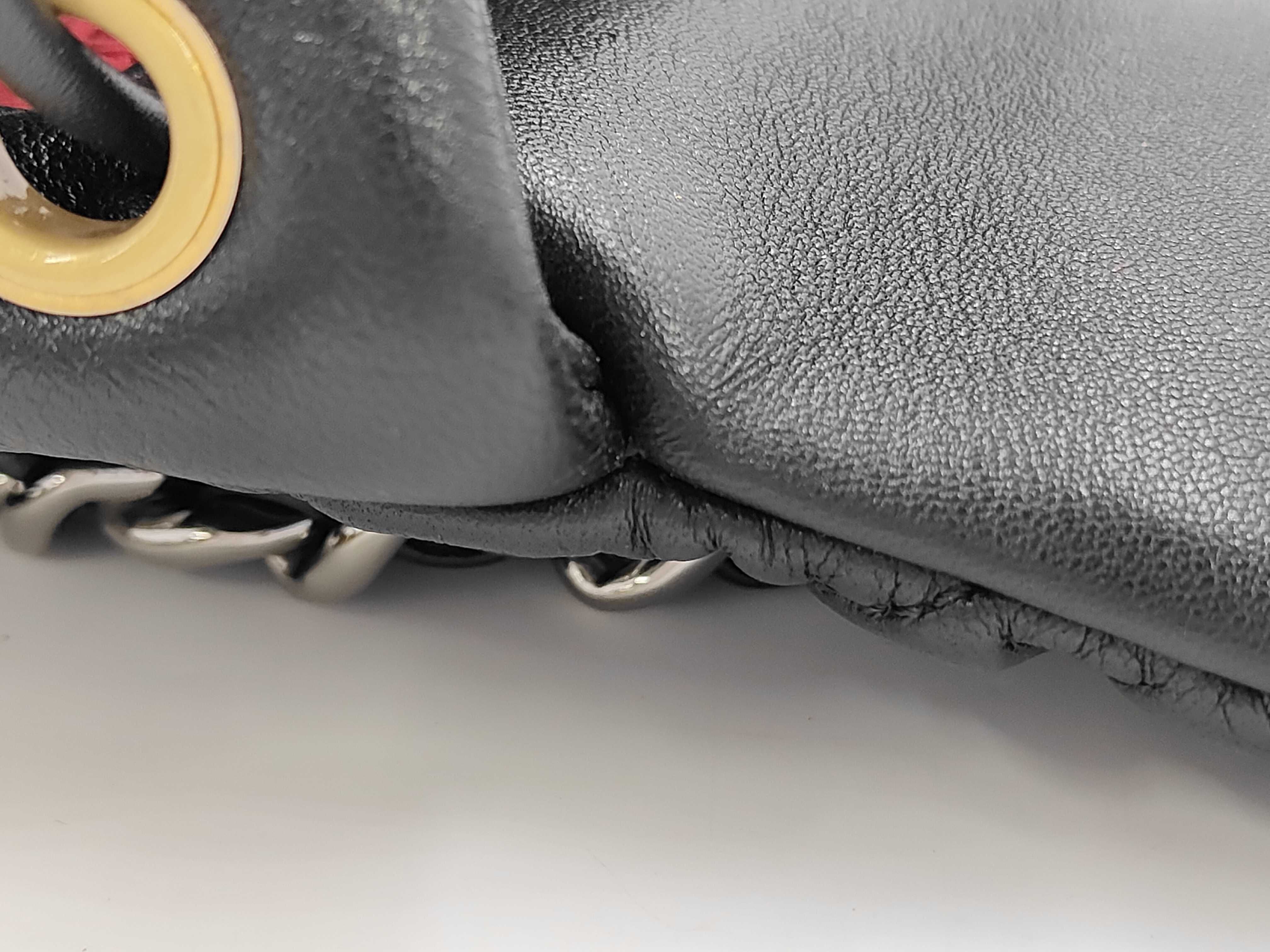 Lambskin Black Backpack RFID Backpack — view 11