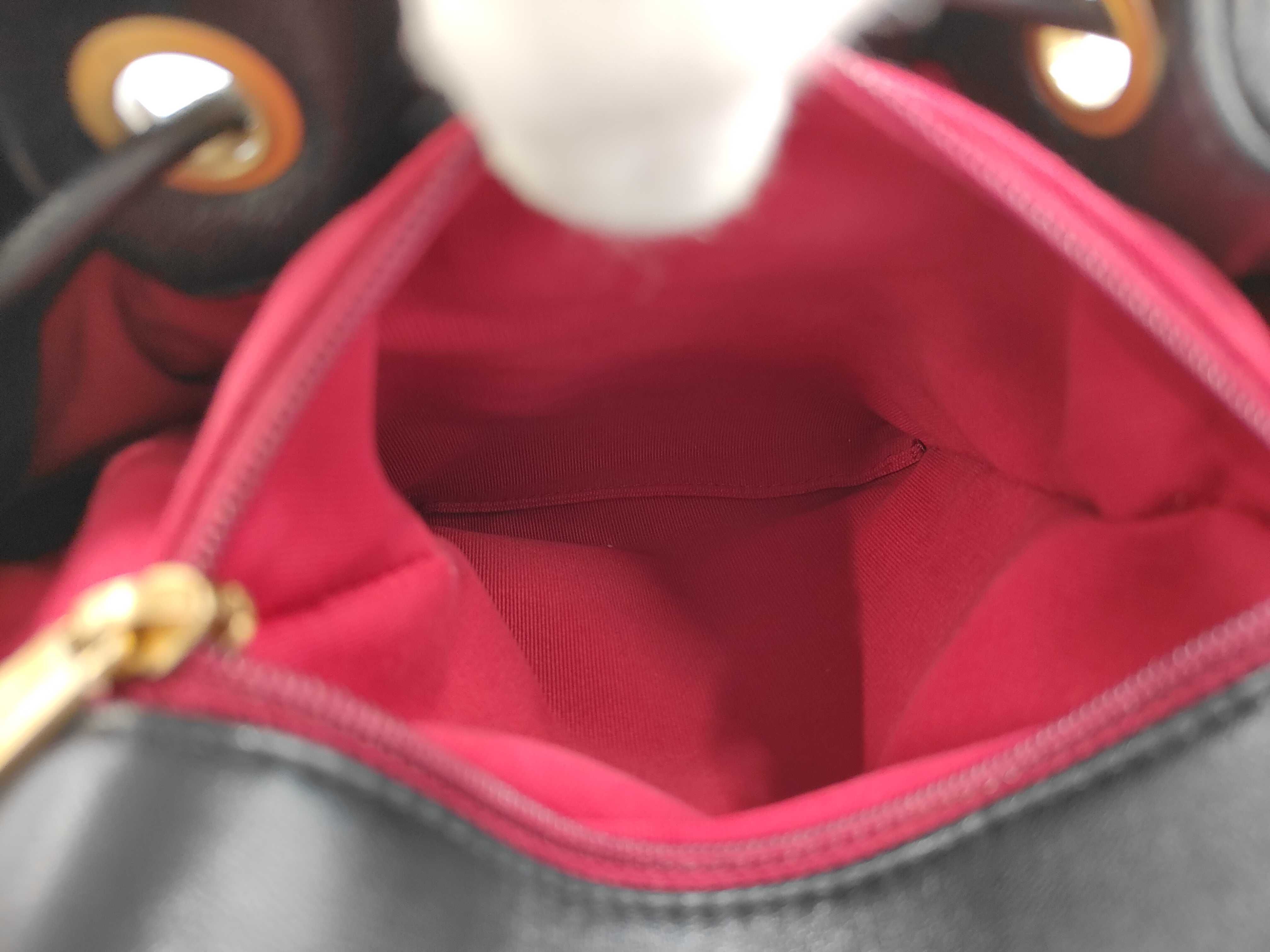 Lambskin Black Backpack RFID Backpack — view 14