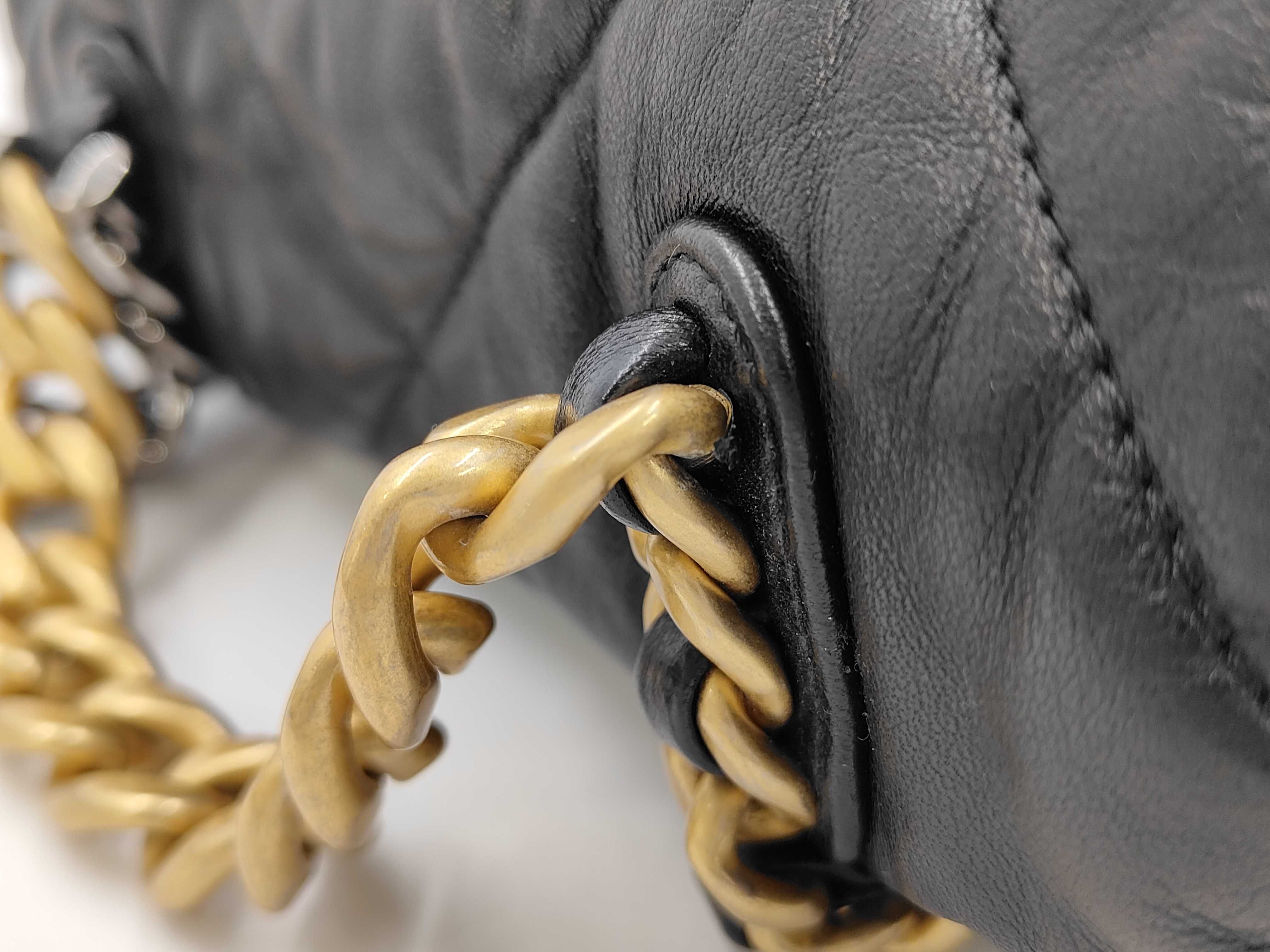 Lambskin Black Backpack RFID Backpack — view 5