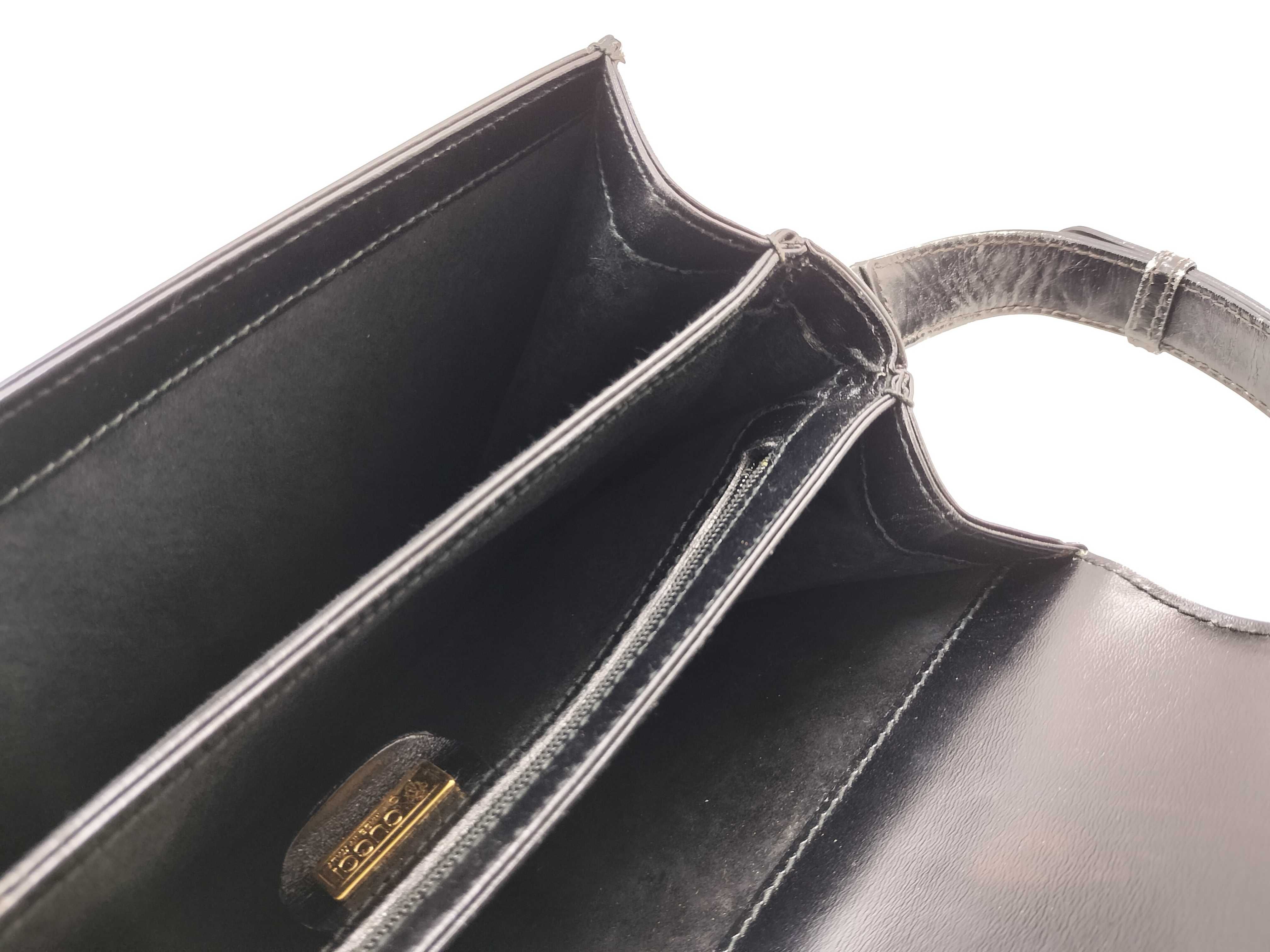 001 406 Turnlock Leather Shoulder Bag — view 11
