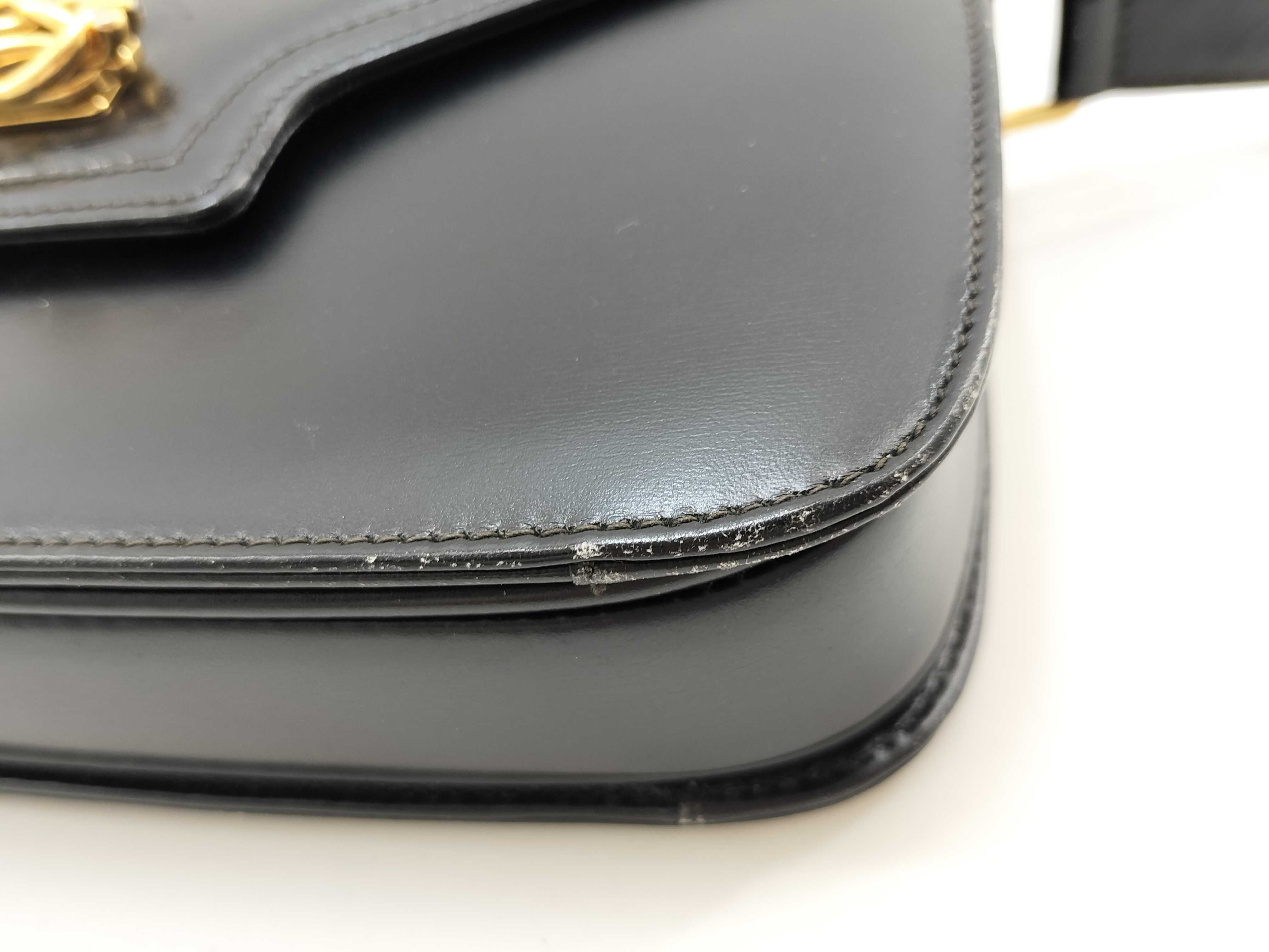 001 406 Turnlock Leather Shoulder Bag — view 5