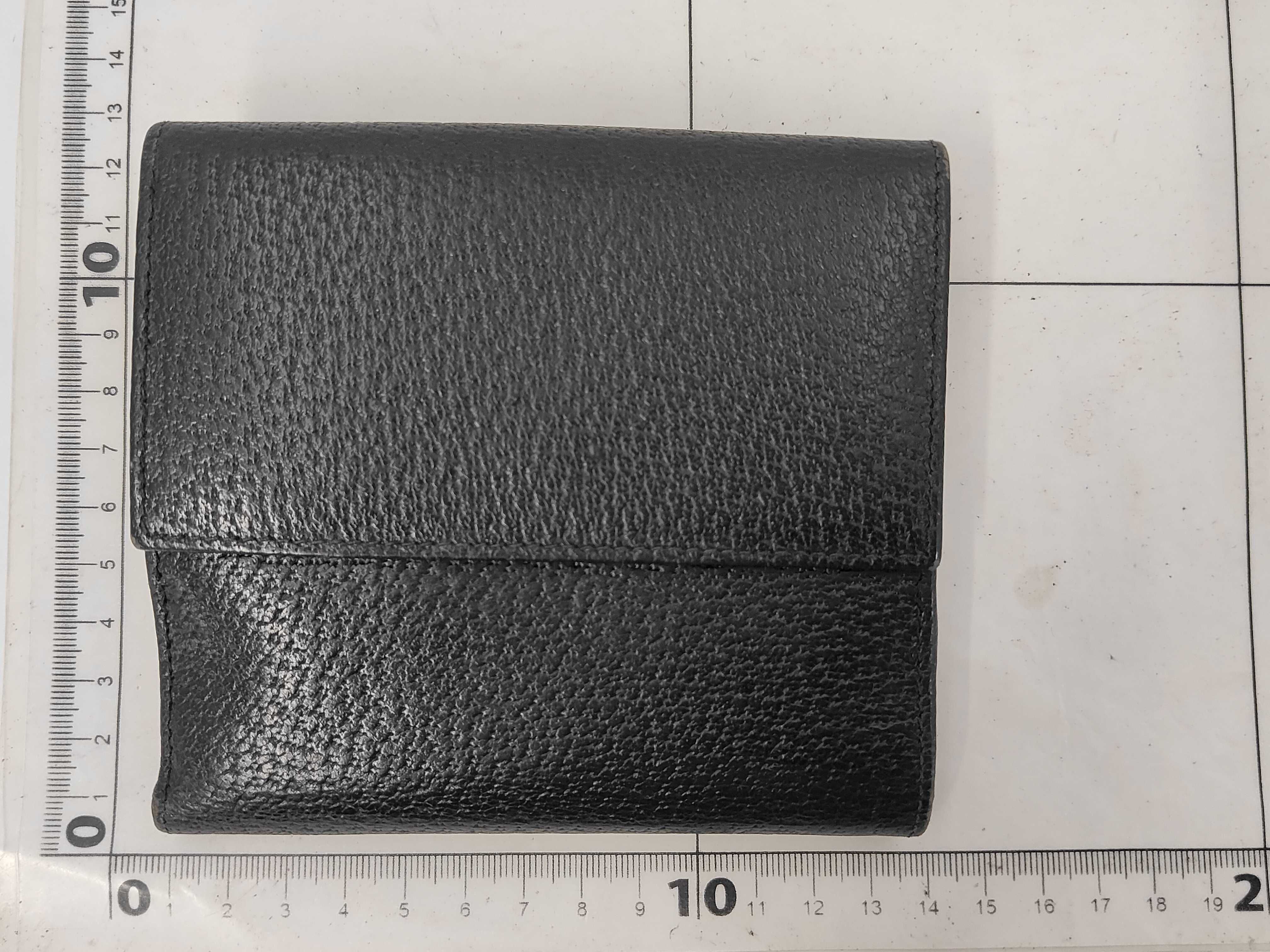 folding wallet, leather, black wallet — view 2