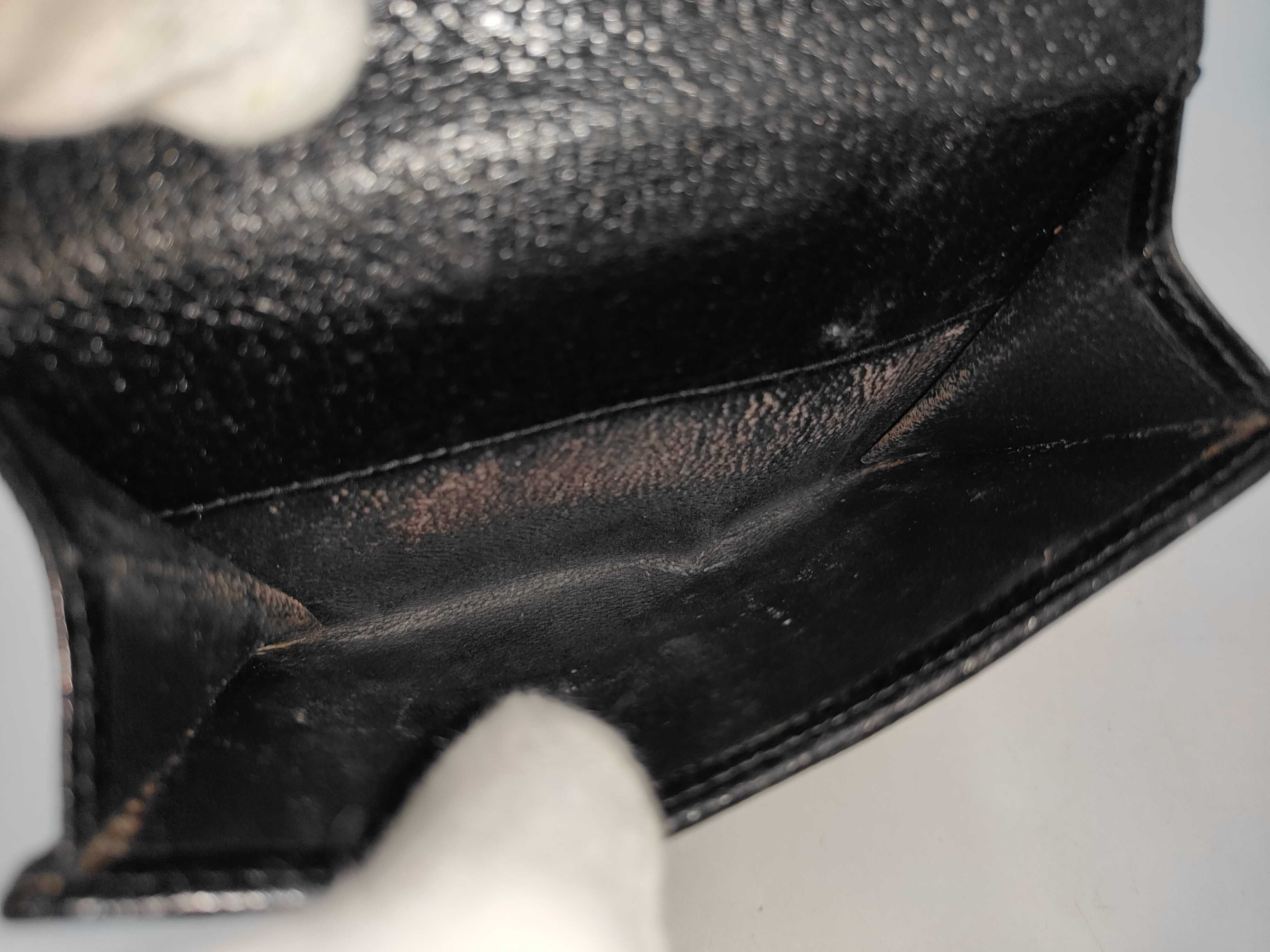 folding wallet, leather, black wallet — view 6