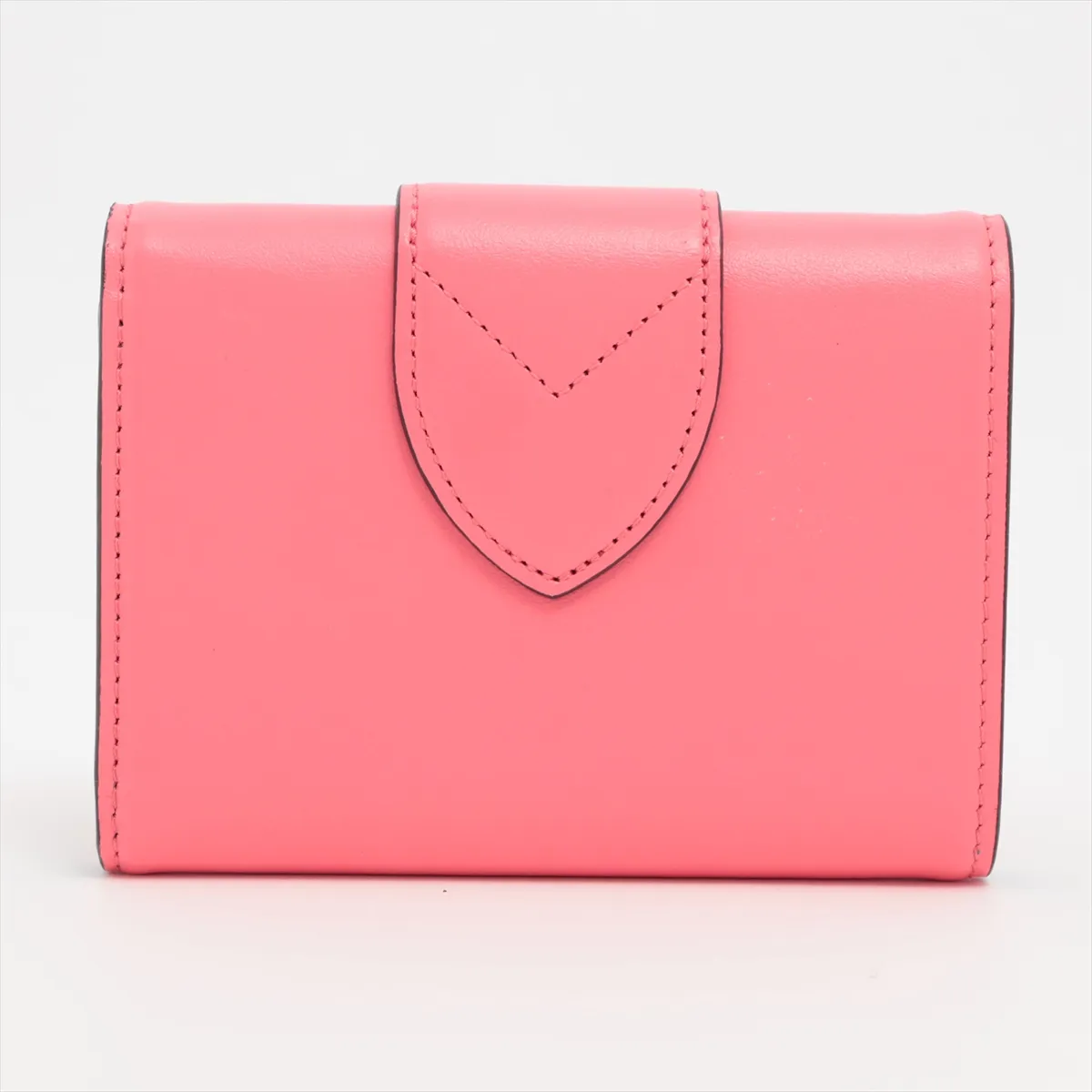 LV Logo Portefeuille LV Pont Neuf Compact M69177 FH2200 Pink Compact Wallet — view 2
