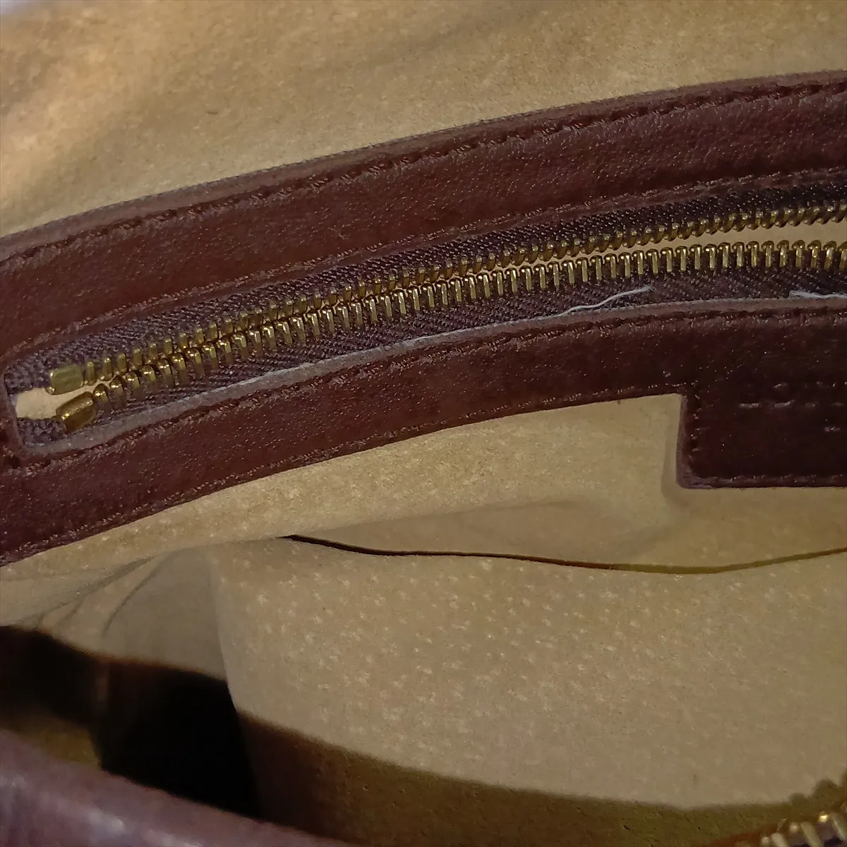 Intrecciato Hobo 115653 Shoulder Bag Brown — view 13