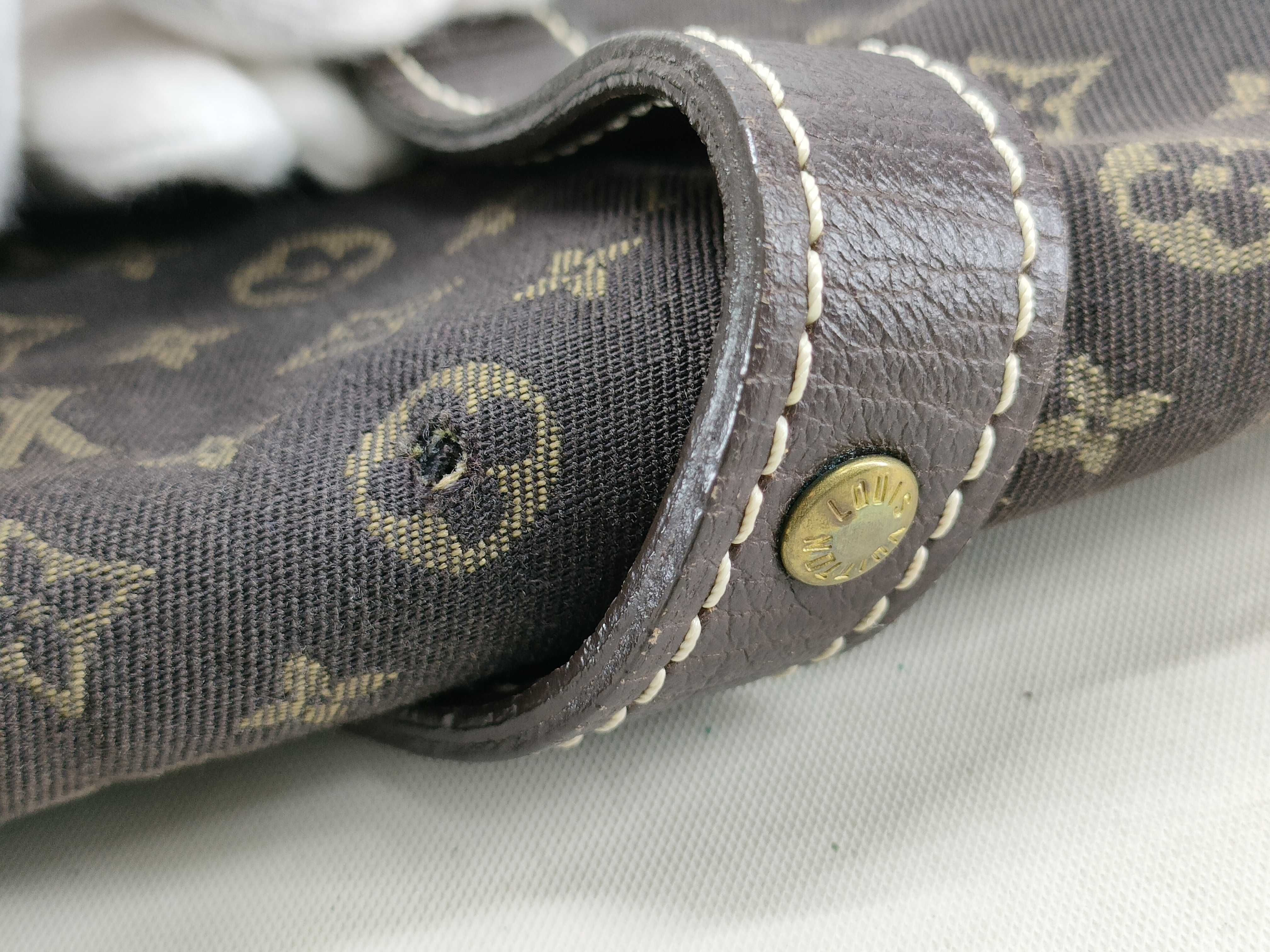 Monogram Mini Vuitton Monogram Mini Lin Saumur 30 M95227 Shoulder Bag — view 15