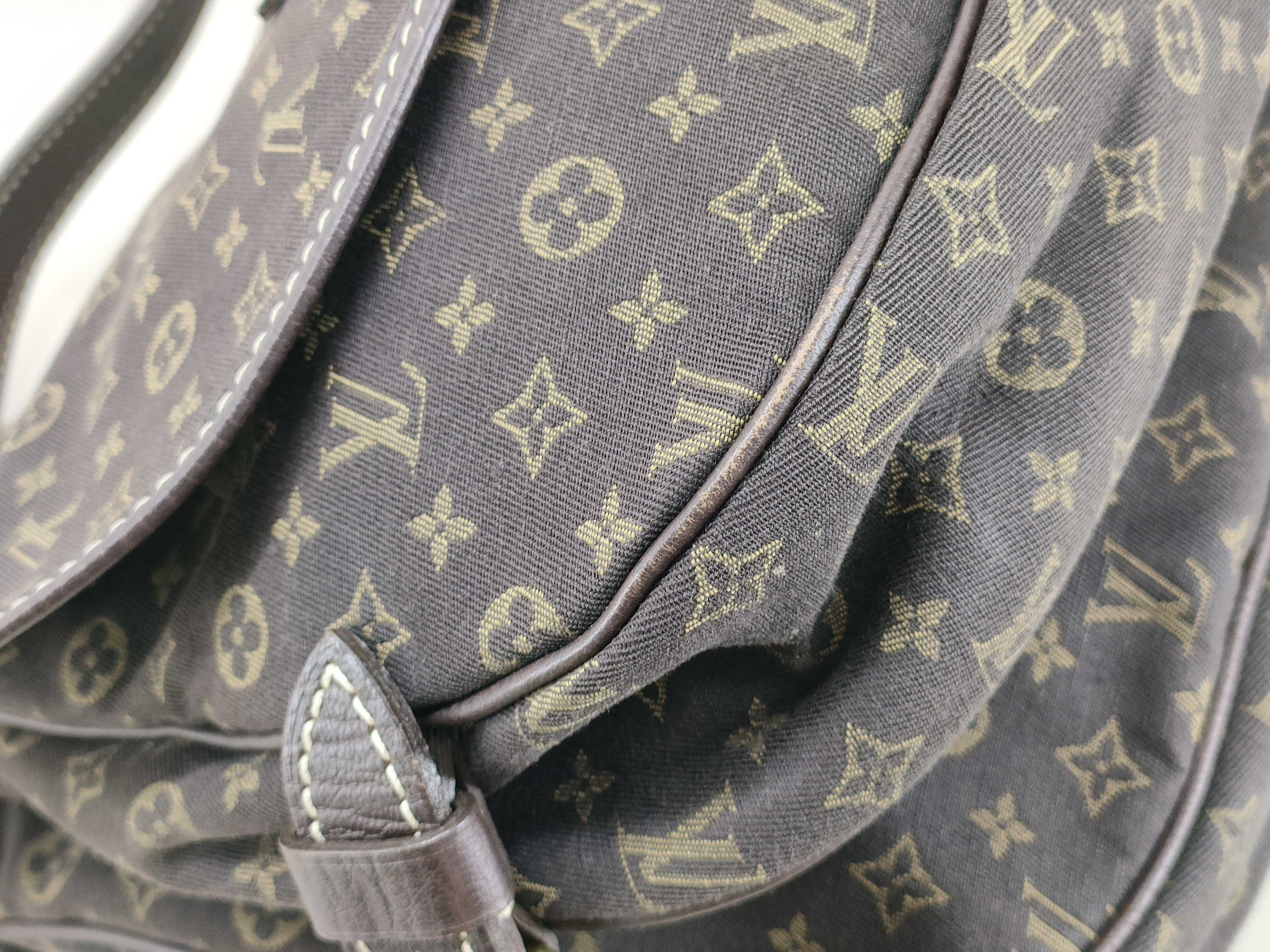 Monogram Mini Vuitton Monogram Mini Lin Saumur 30 M95227 Shoulder Bag — view 4