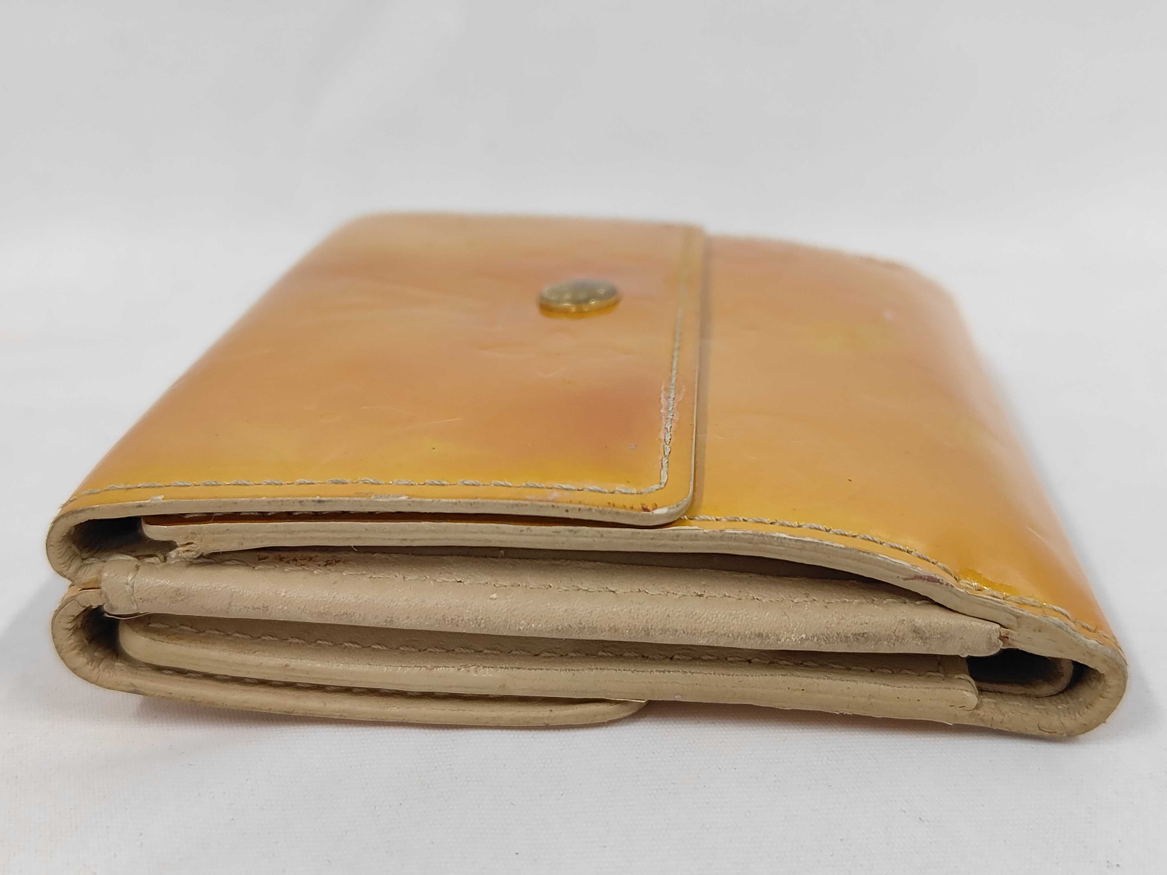 Vernis / Vernis / Porte Monnaie Billet Carte Credit / M91349 / TH0023 / Folding Wallet / Enamel Wallet — view 5