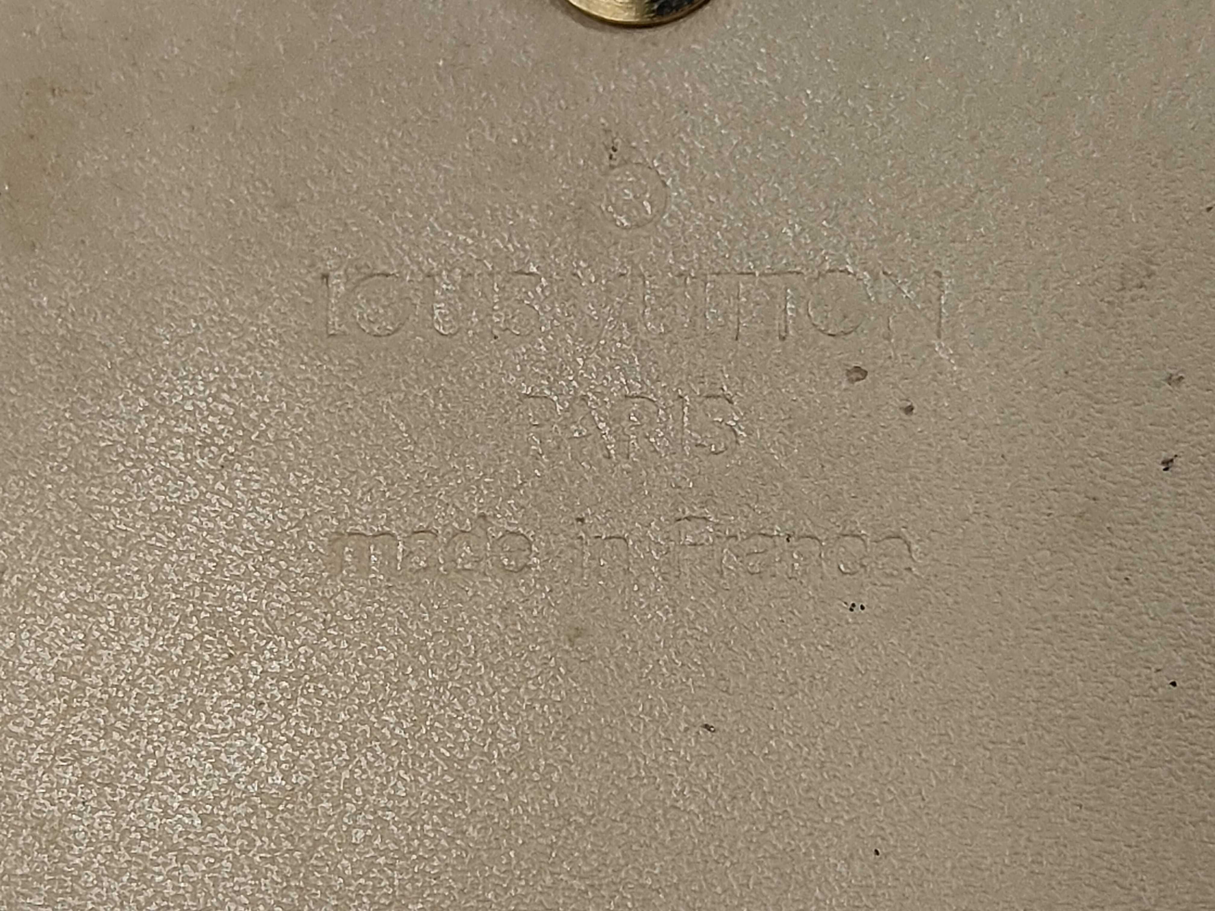 Vernis / Vernis / Porte Monnaie Billet Carte Credit / M91349 / TH0023 / Folding Wallet / Enamel Wallet — view 9