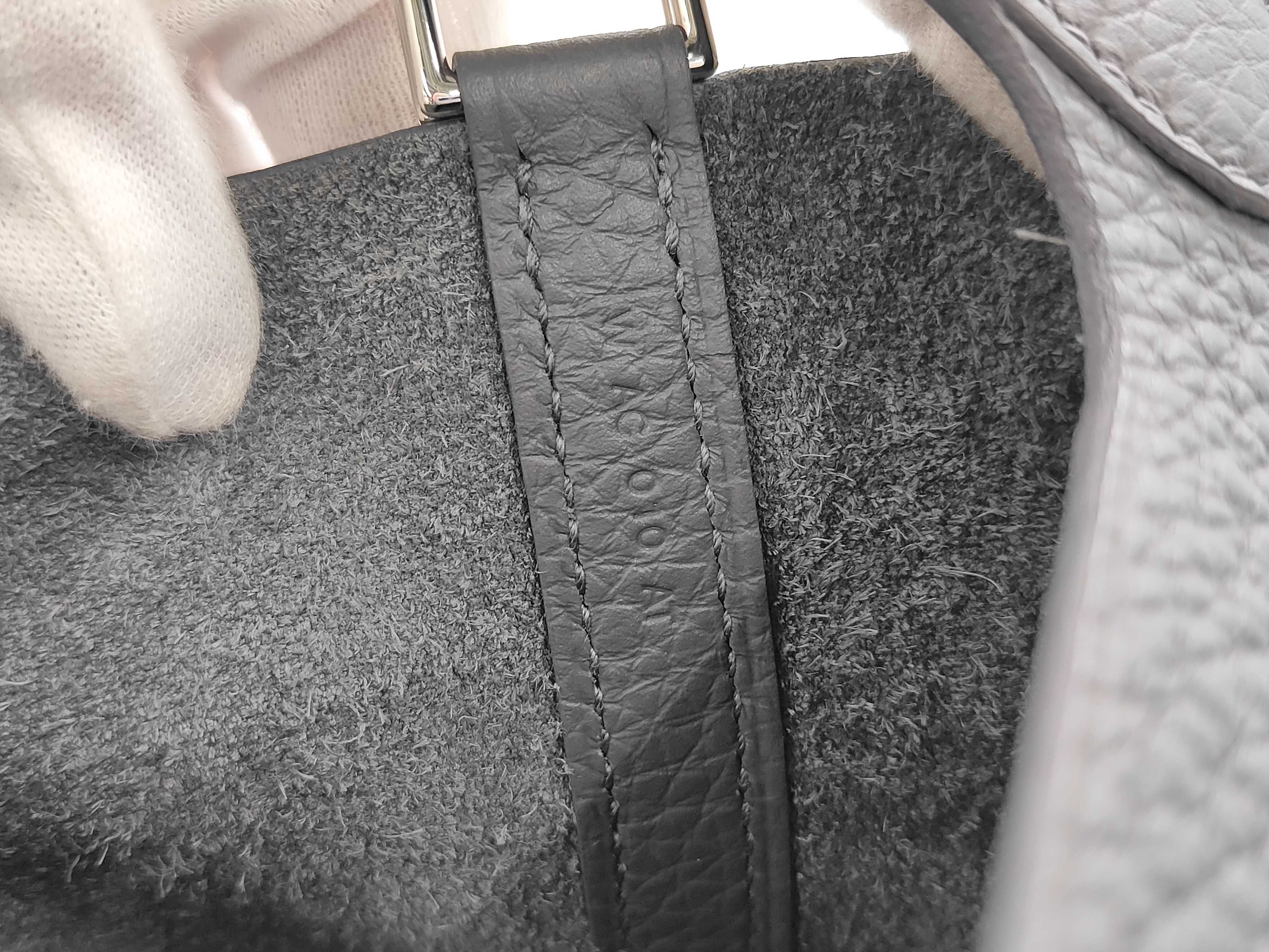 Picotin Lock 18 Gray Handbag — view 10