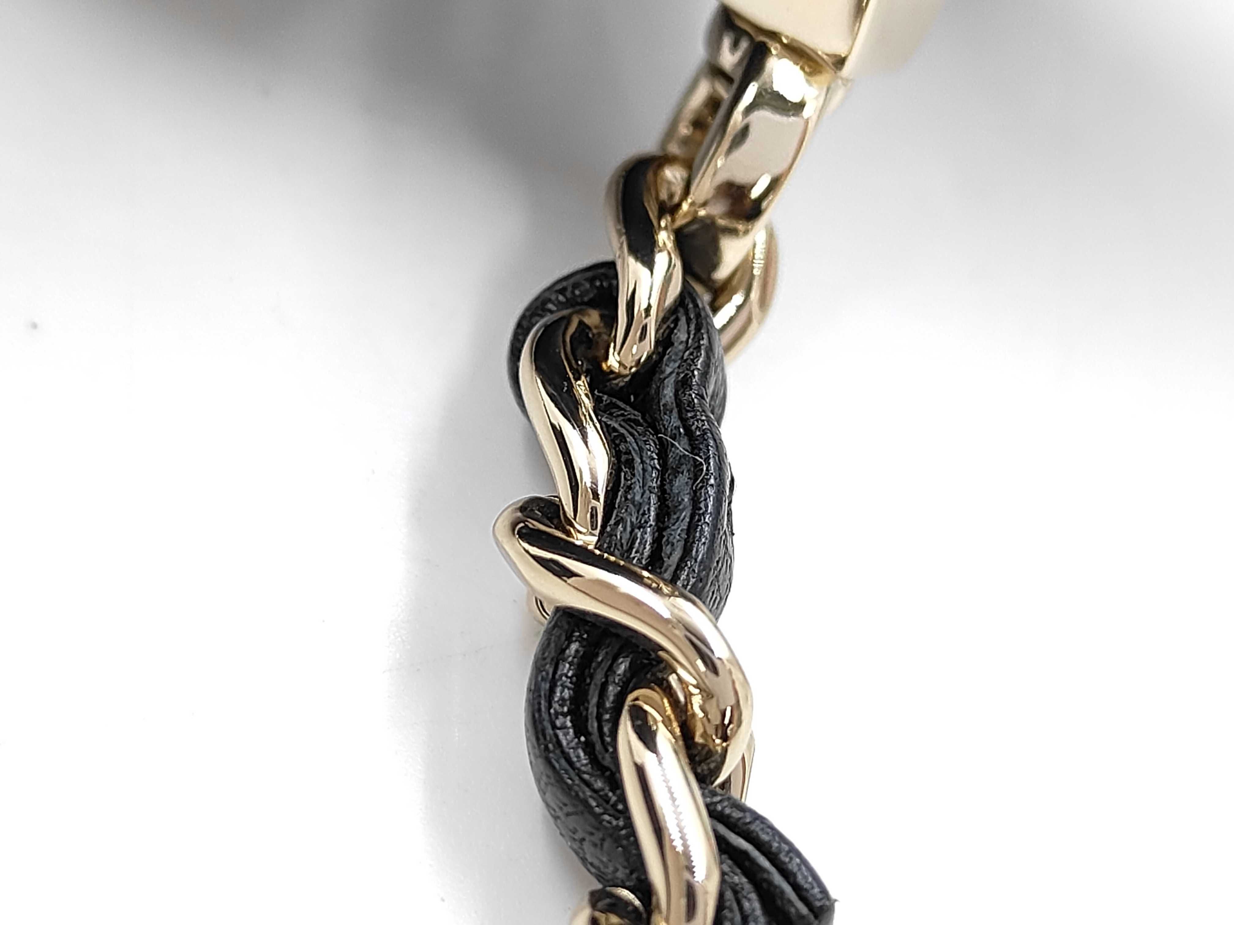 Matelassé Top Handle Bag, Black Lambskin, Multicolor Handle, Gold Hardware, Handbag — view 7