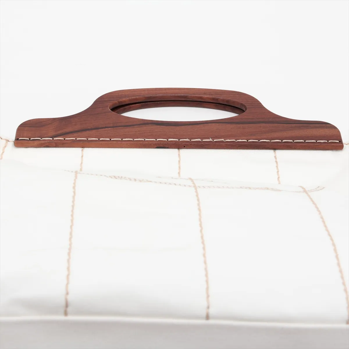 Canapa 1BG349 Canvas 2-Way Handbag White (Unsigned Guarantee Card Included) — view 6