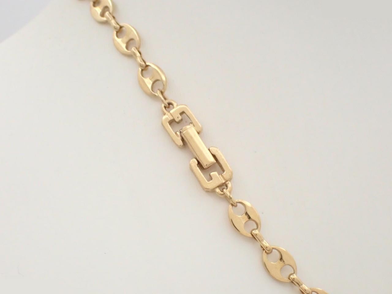Necklace, GP (Gold Plated), total length approximately 46 cm — view 2