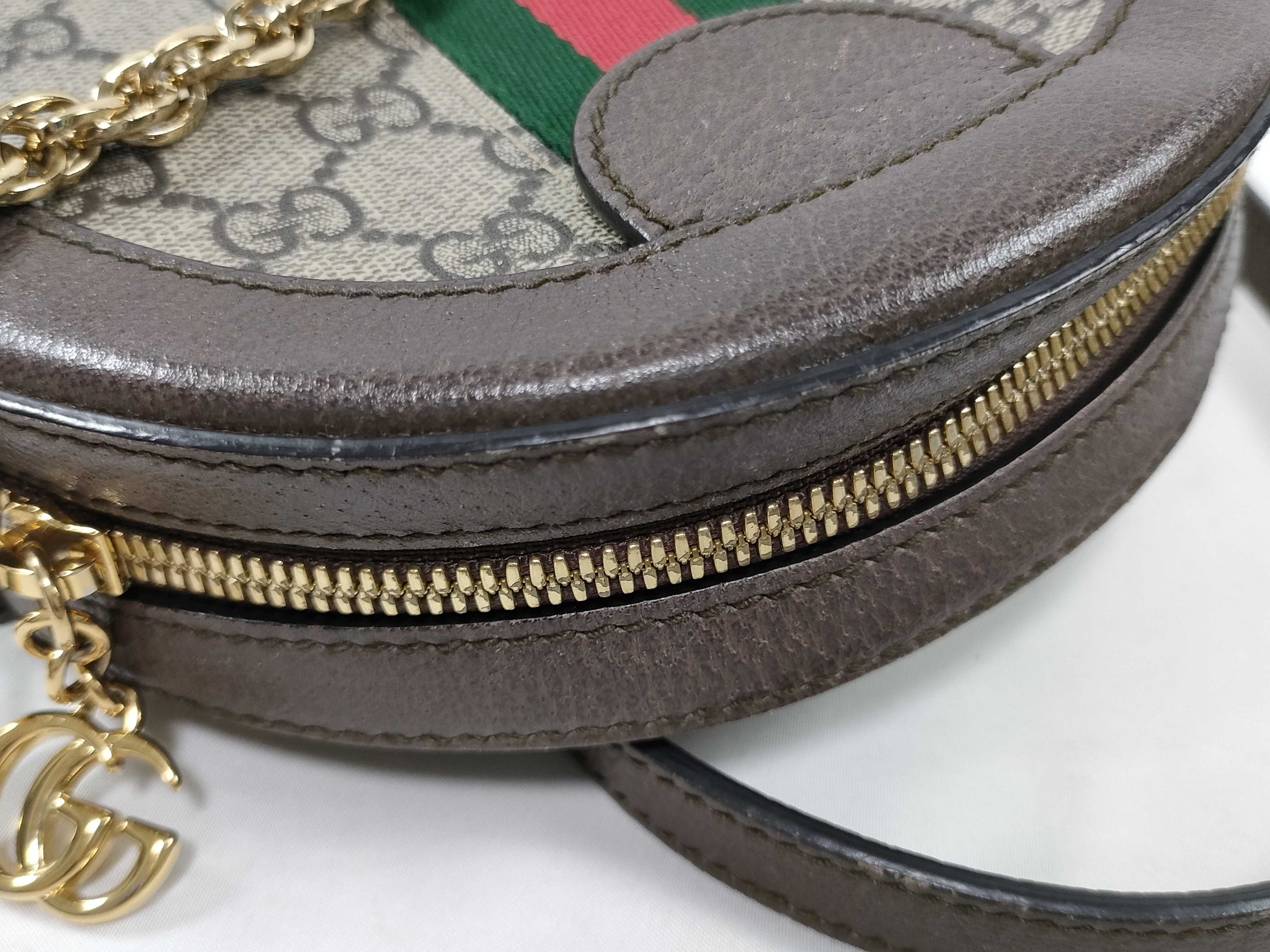 BAG GG 550618 OPHIDIA MINI ROUND CHAIN ​​SHOULDER 213317 Shoulder Bag — view 8