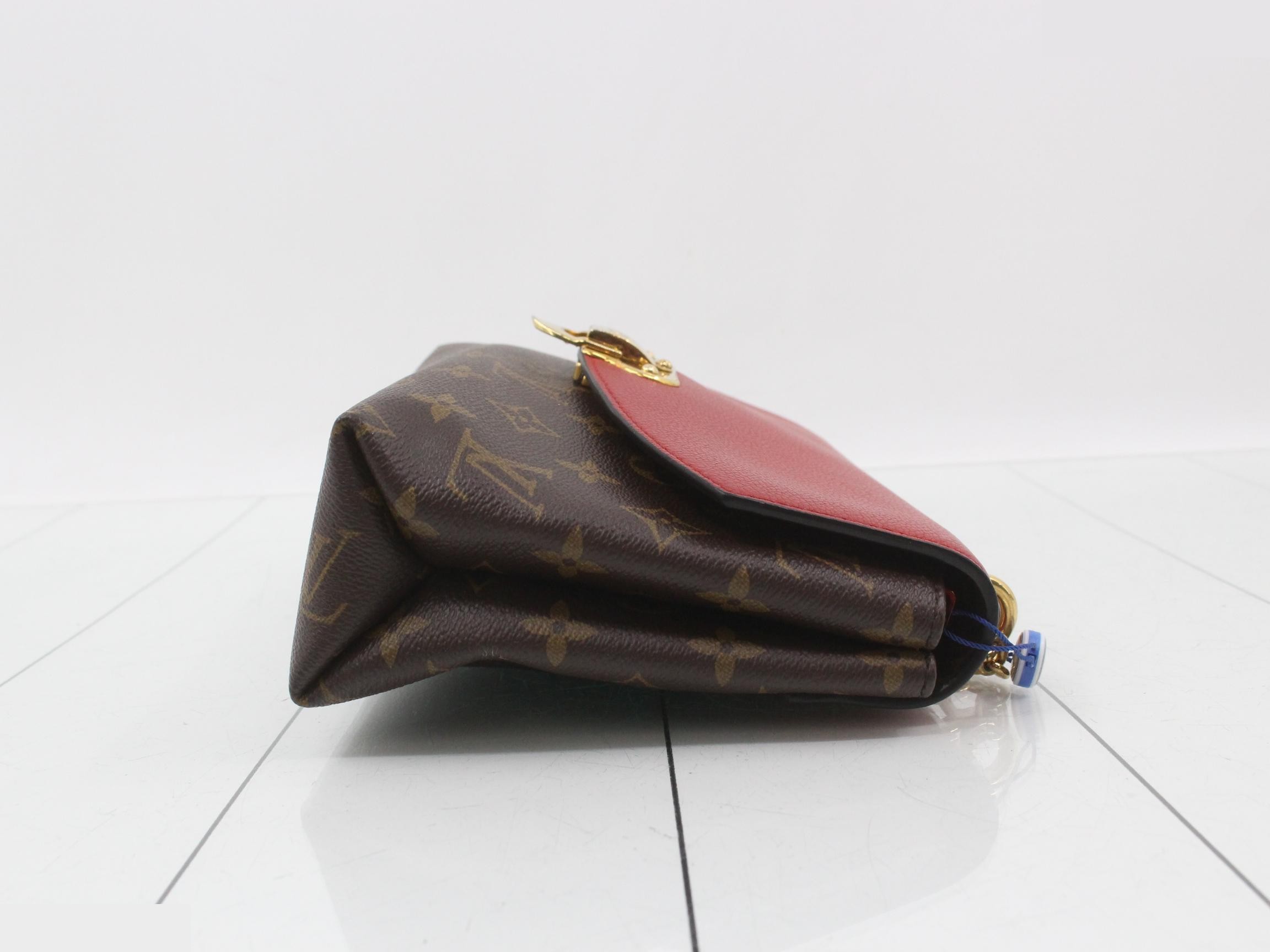 Monogram Saint-Placide Cerise Shoulder Bag — view 3