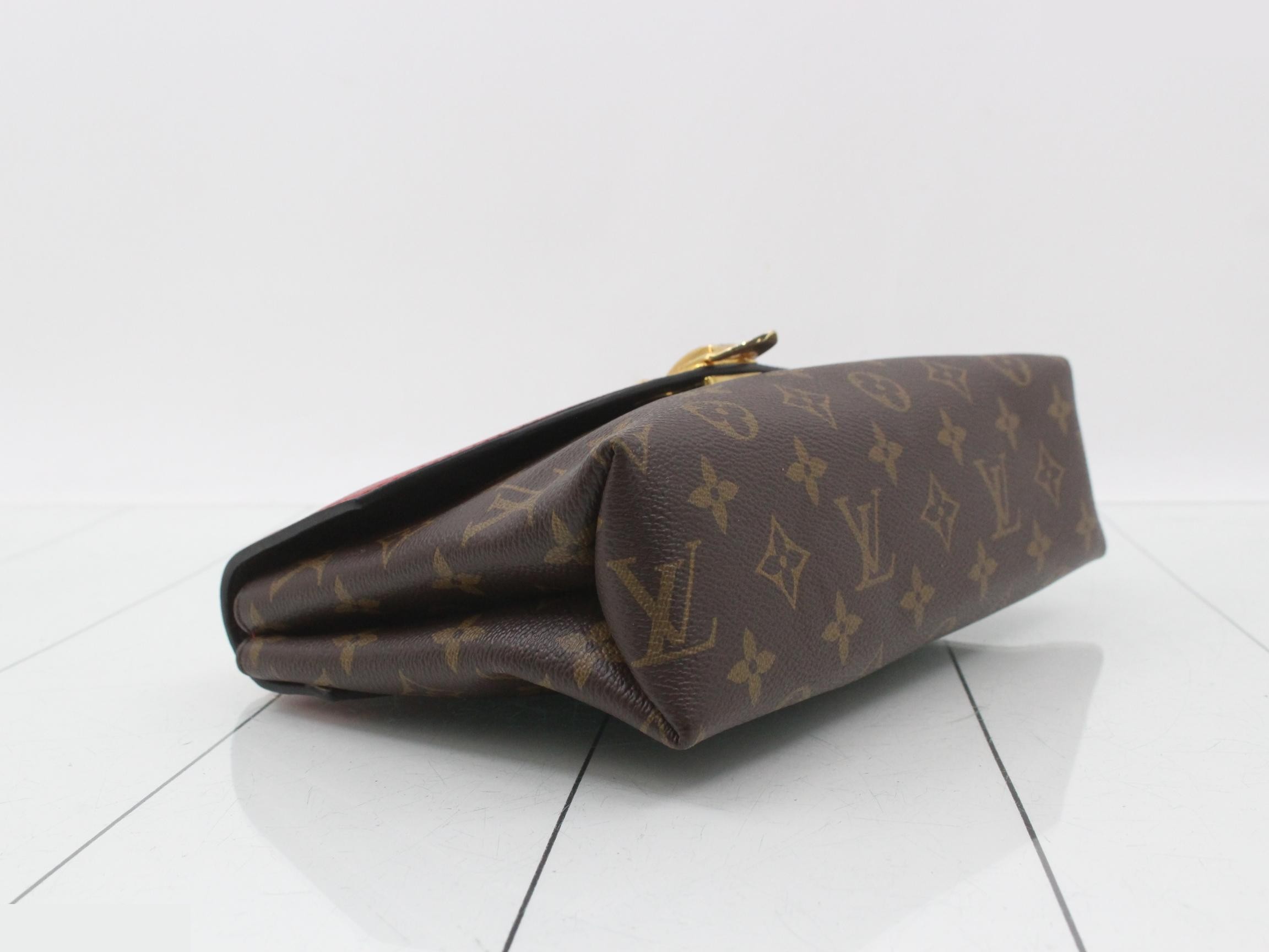 Monogram Saint-Placide Cerise Shoulder Bag — view 5