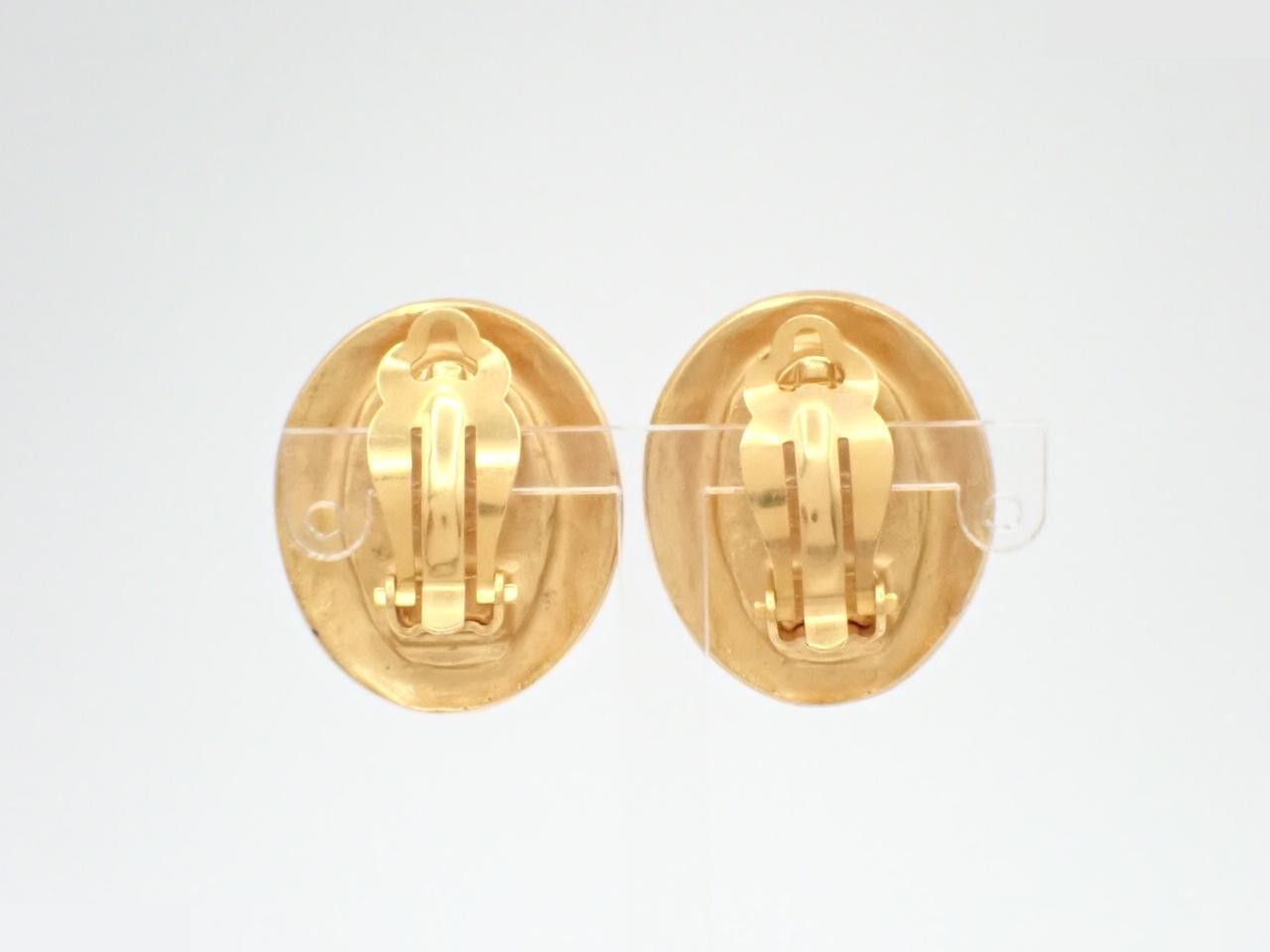 Coco Mark Color Stone Earrings — view 2