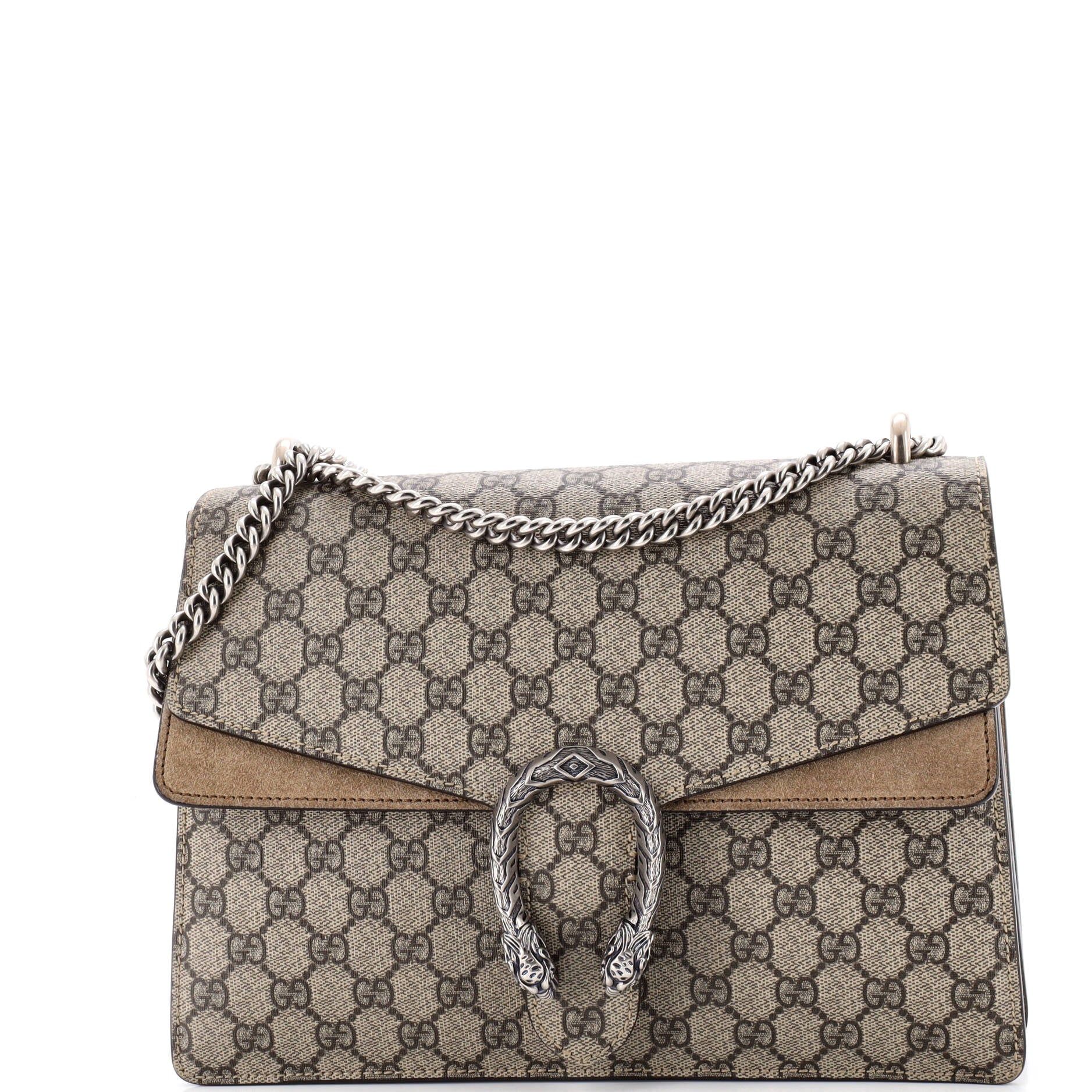 Dionysus Bag Gg Coated Canvas Medium