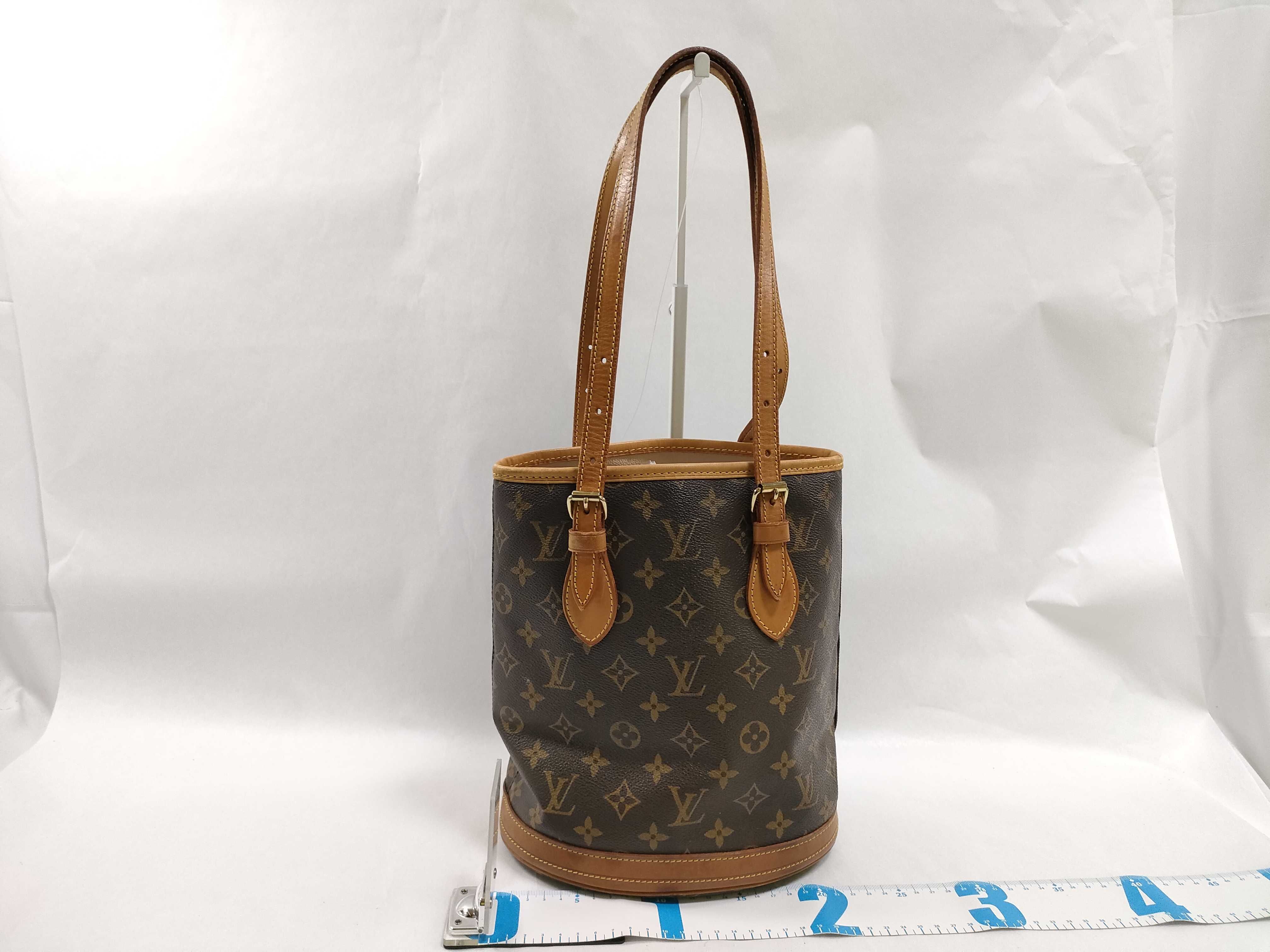 Monogram Bucket PM M42238 OK3142 Brown Tote Bag — view 2