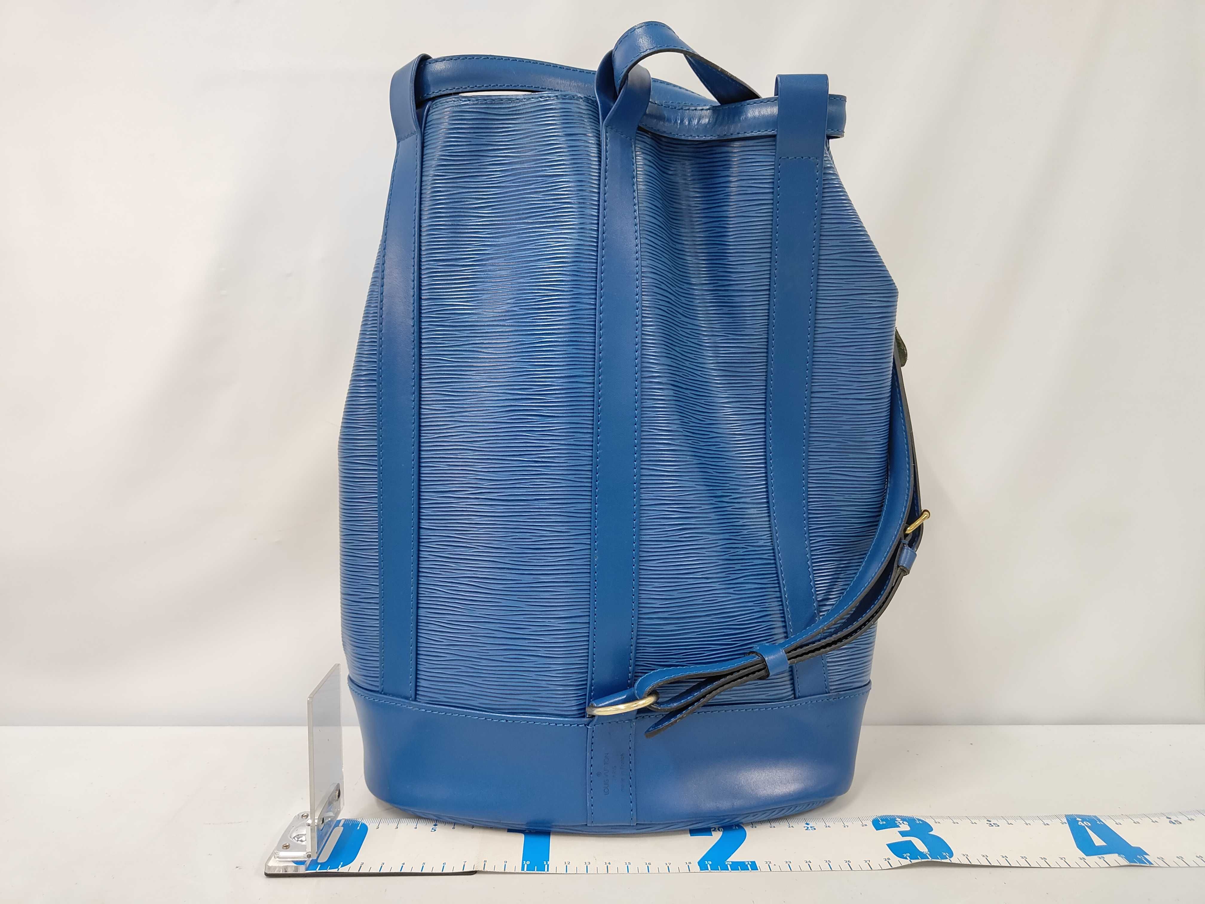 Epi Randonee PM Shoulder Bag (Blue) — view 2