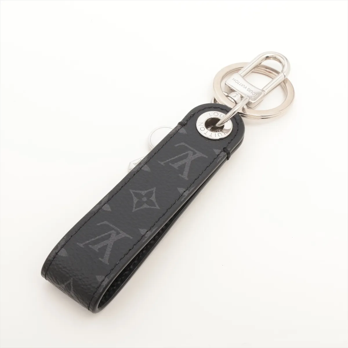 M01821 Keychain Dragonne Vivienne DI1215 Charm Metal x PVC Black x Silver — view 2