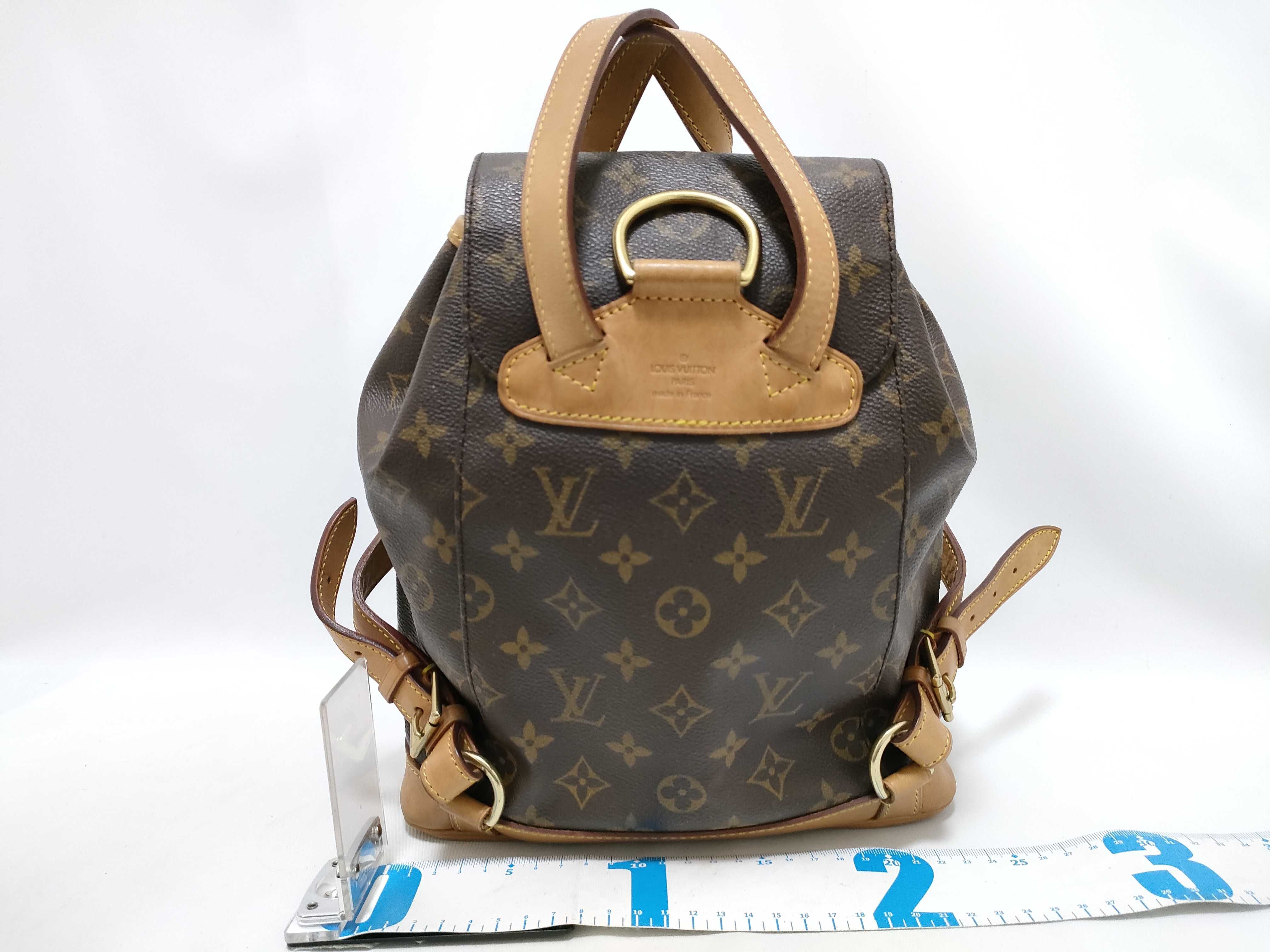 Monogram Louis Vuitton Monogram Montsouris MM Backpack — view 2