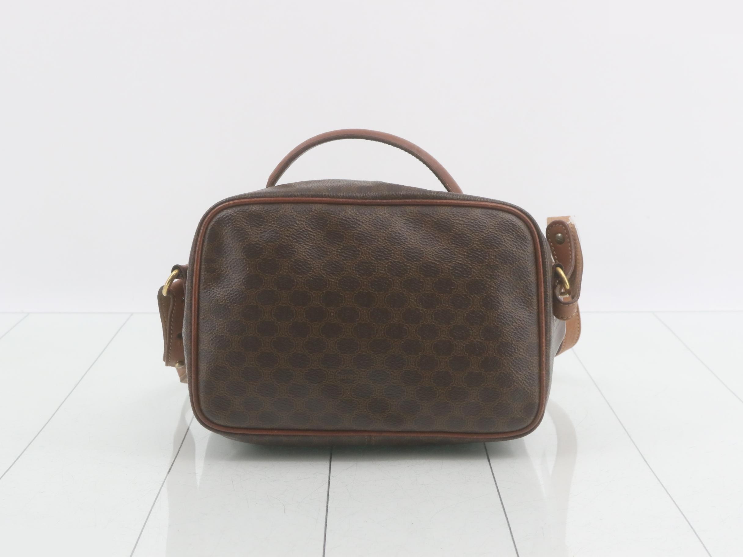 Other items in the line: Bags - 2-way handbag with long strap, brown — view 2
