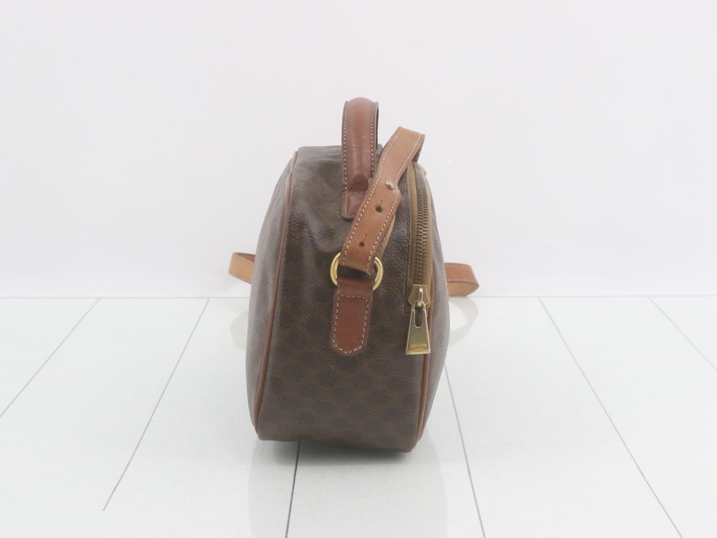 Other items in the line: Bags - 2-way handbag with long strap, brown — view 4