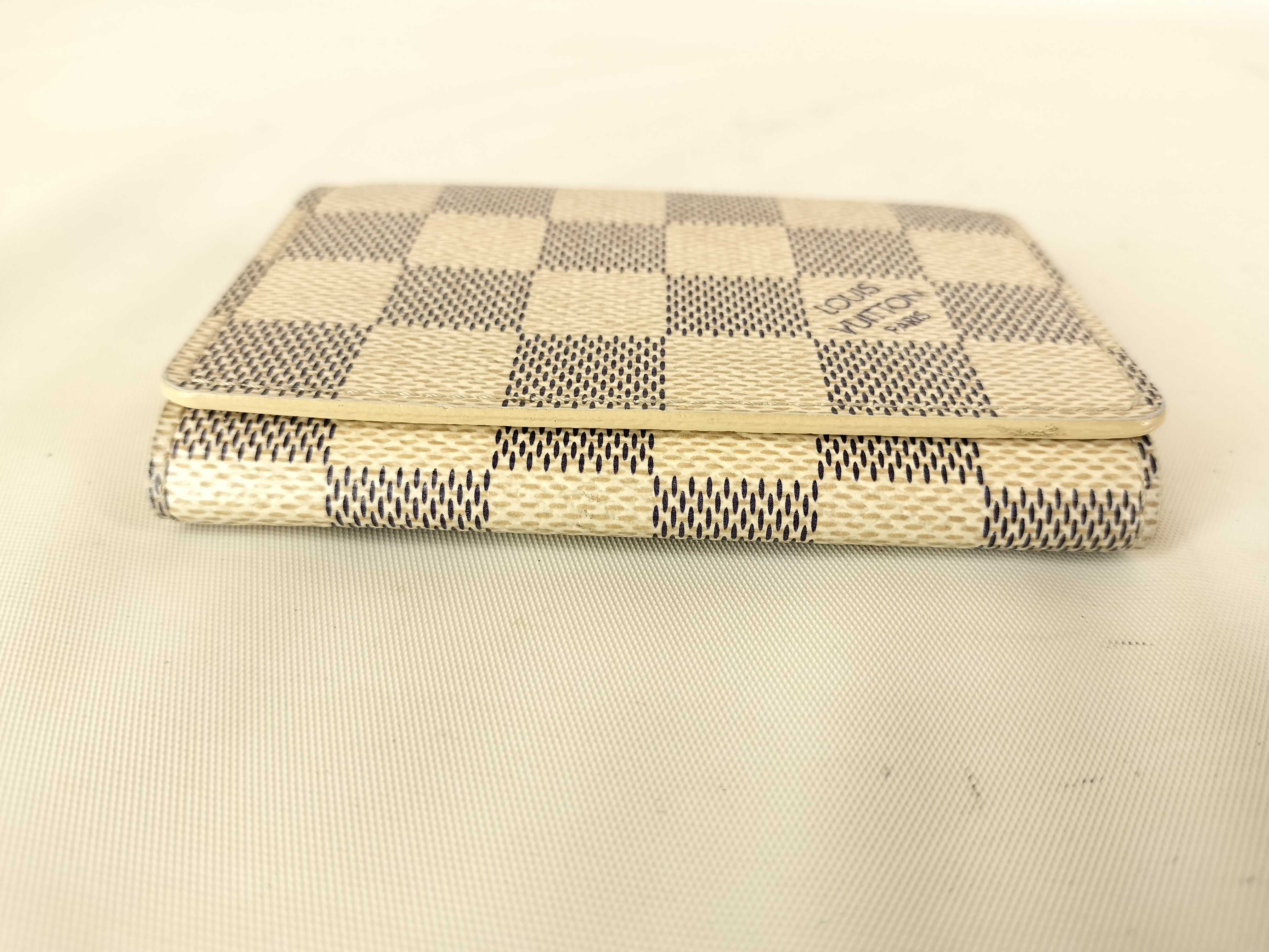 Damier Azur N61746 Envelope Carte de Visite Wallet — view 4