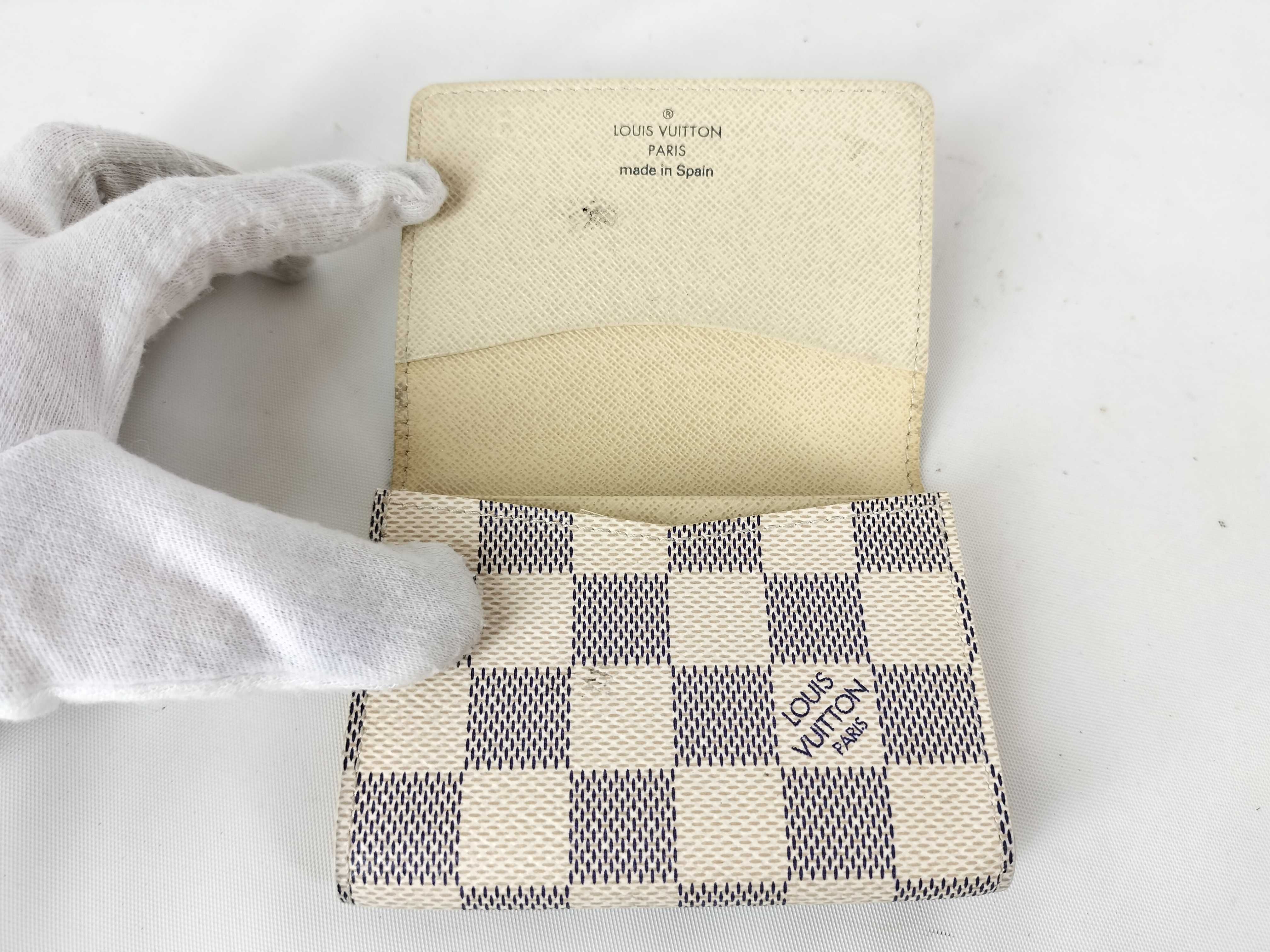 Damier Azur N61746 Envelope Carte de Visite Wallet — view 6