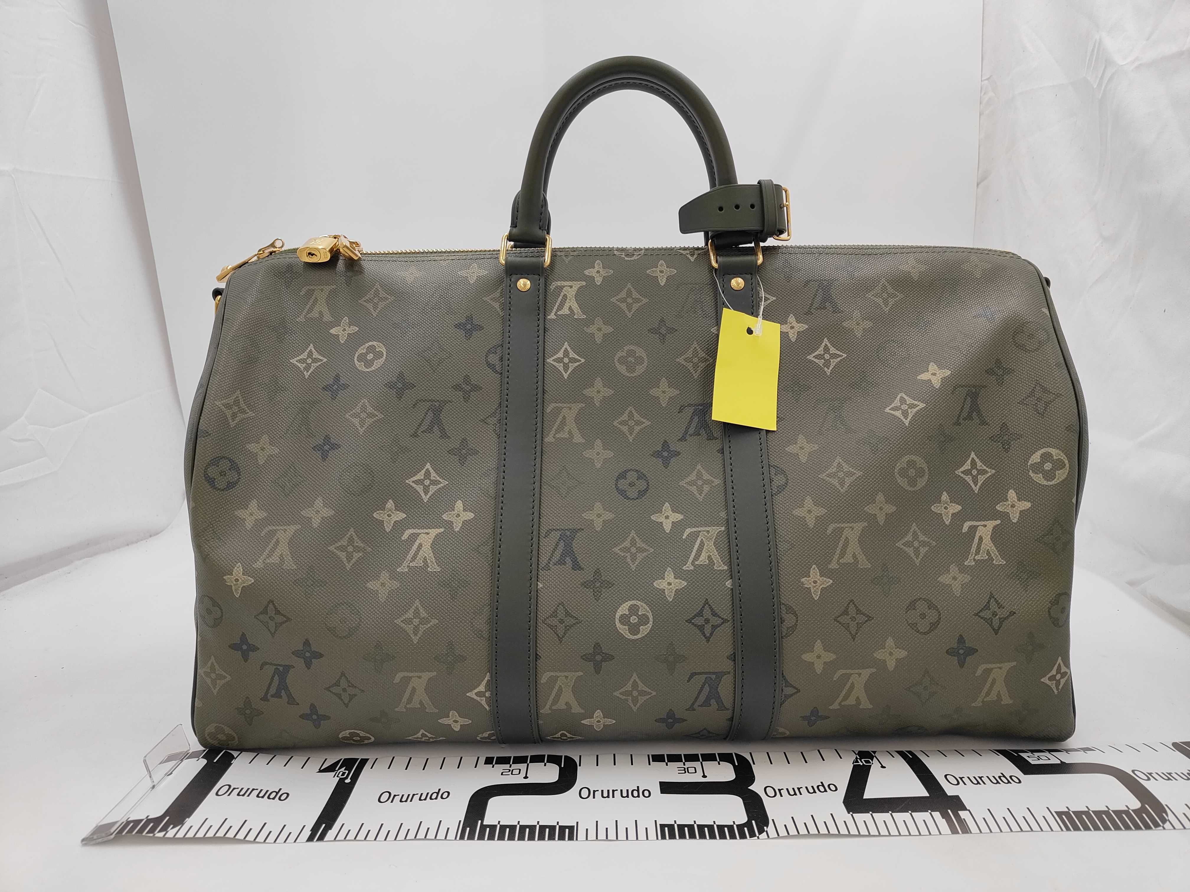 Monogram Surplus Canvas Keepall Bandoulière 50 Boston Bag — view 2