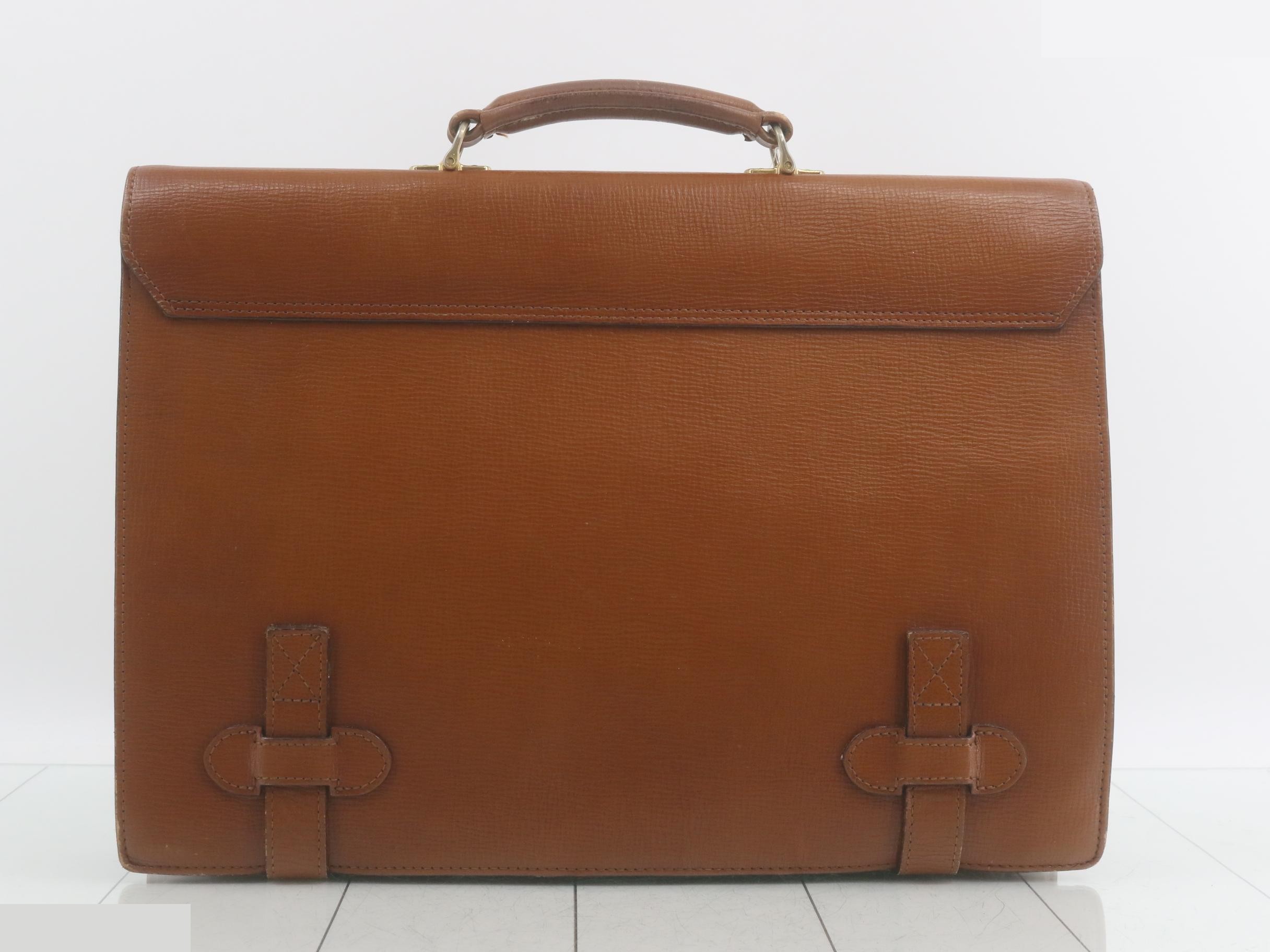 Leather Vintage Briefcase — view 2