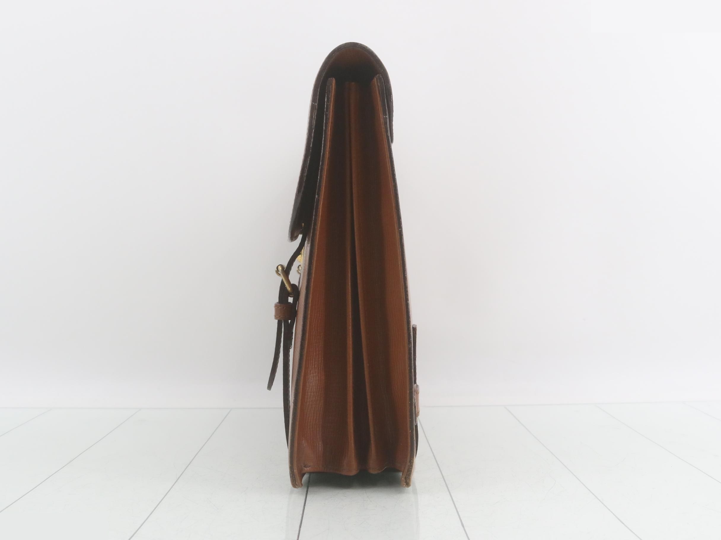 Leather Vintage Briefcase — view 3