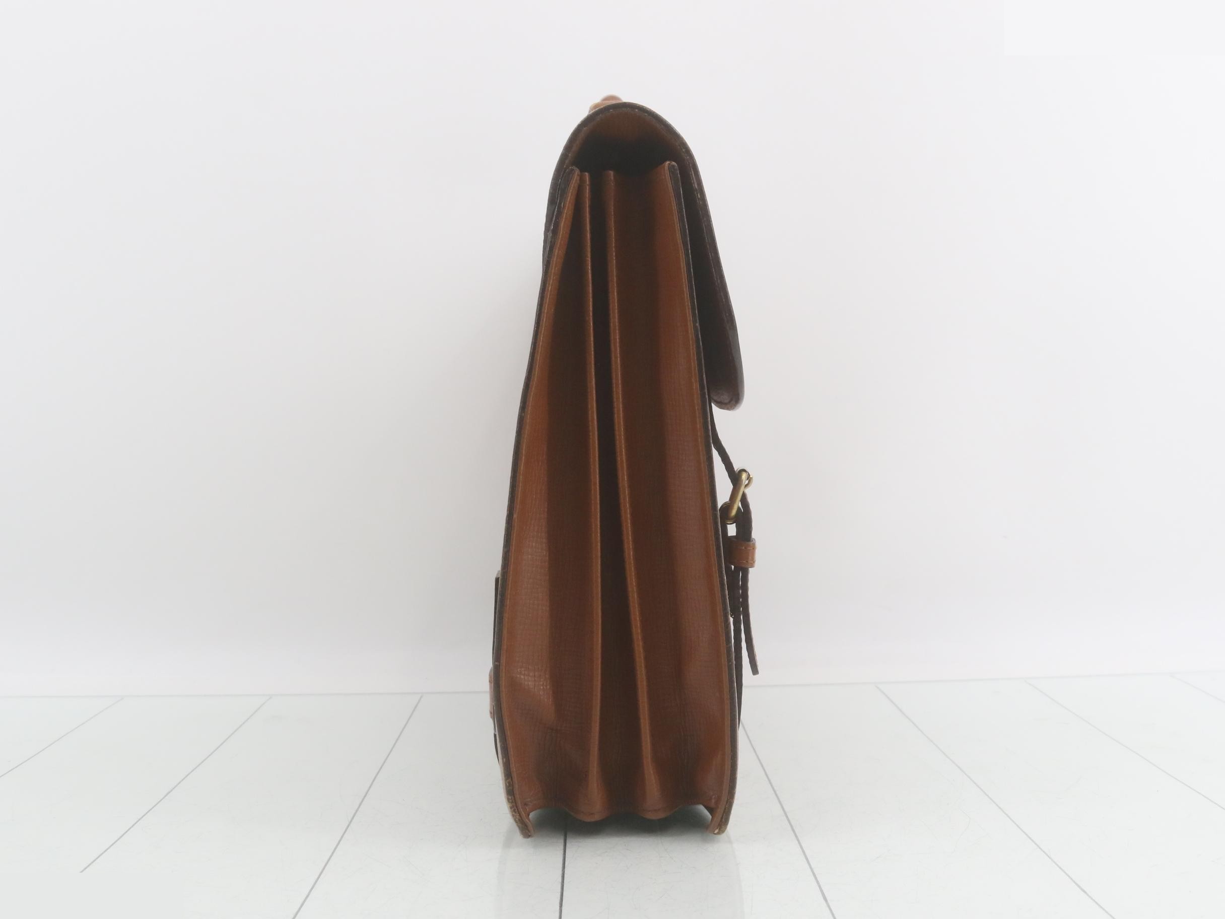 Leather Vintage Briefcase — view 4