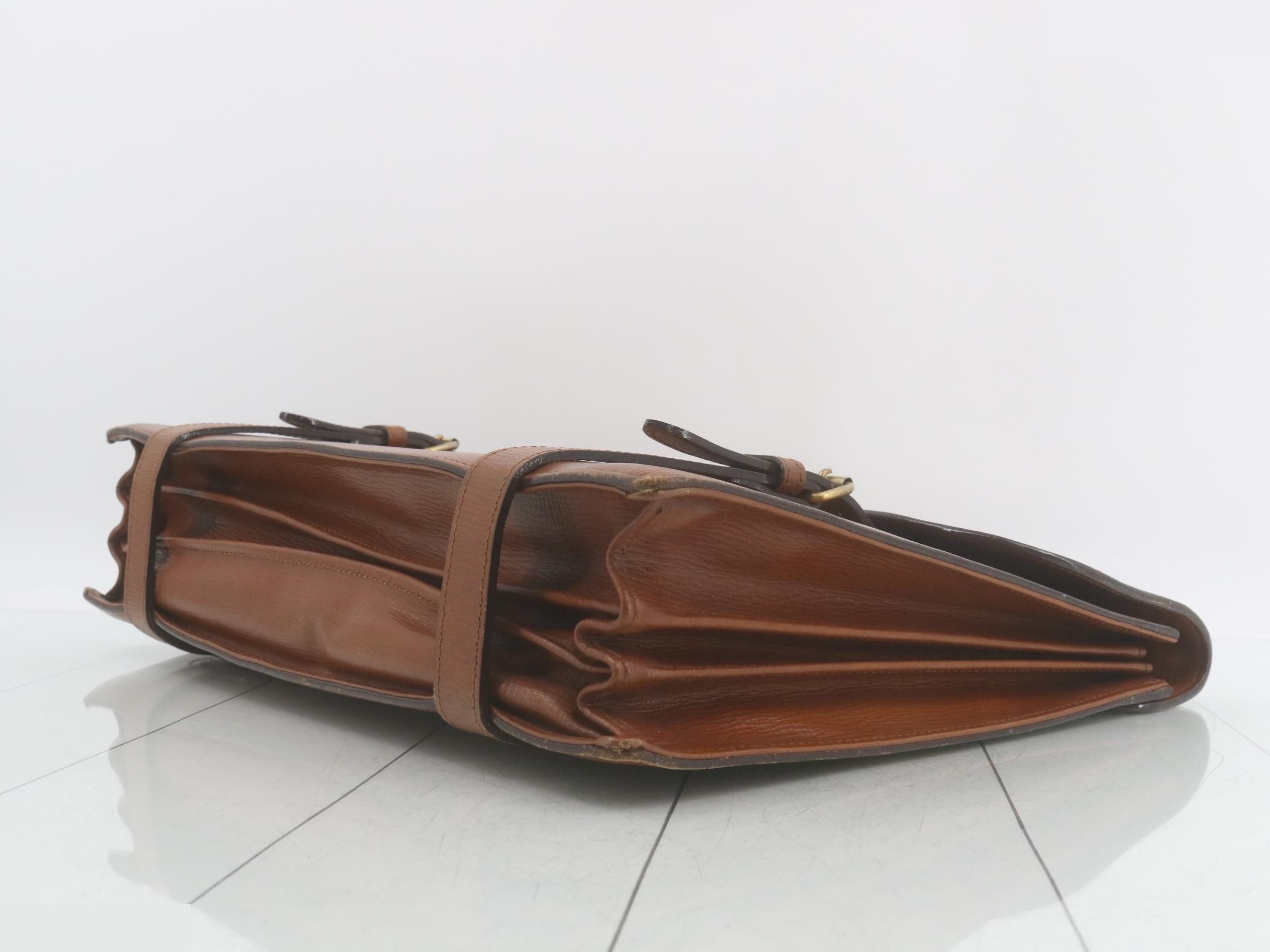 Leather Vintage Briefcase — view 6