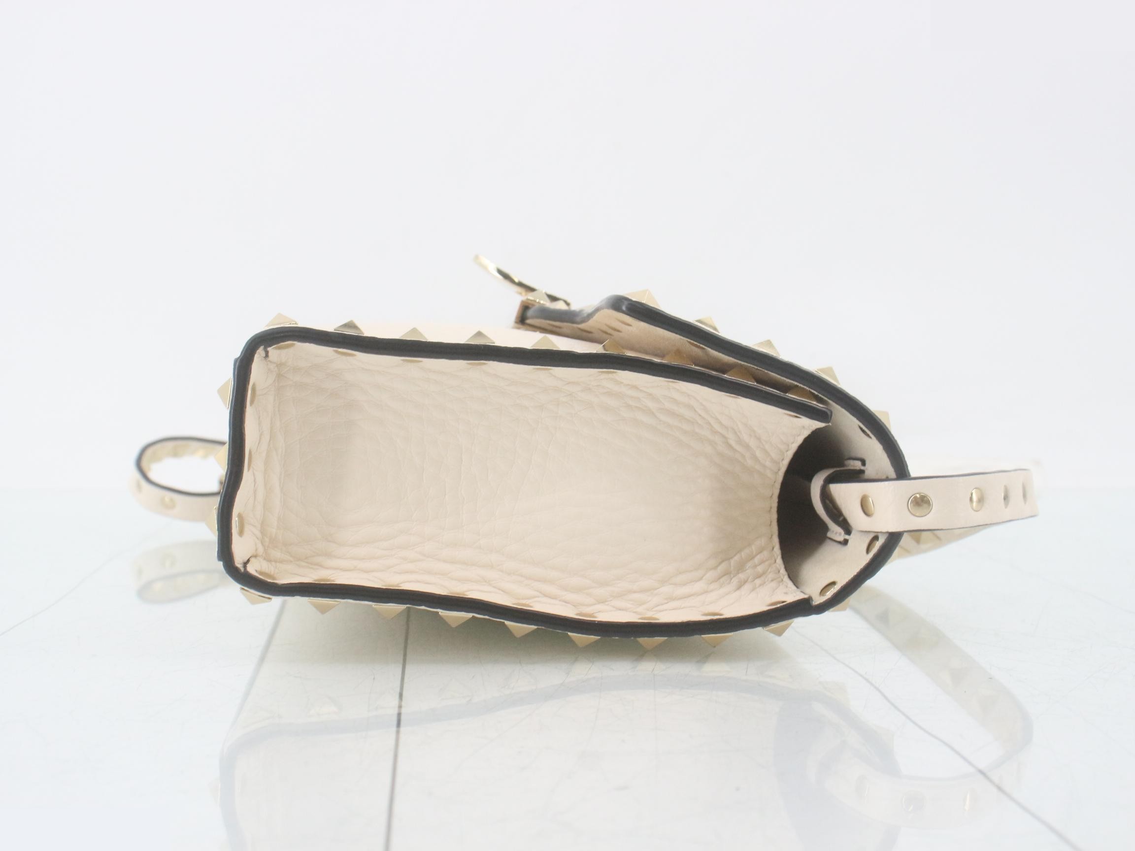 Other lines: Bags/Shoulder bags, Leather, Studs, White — view 3