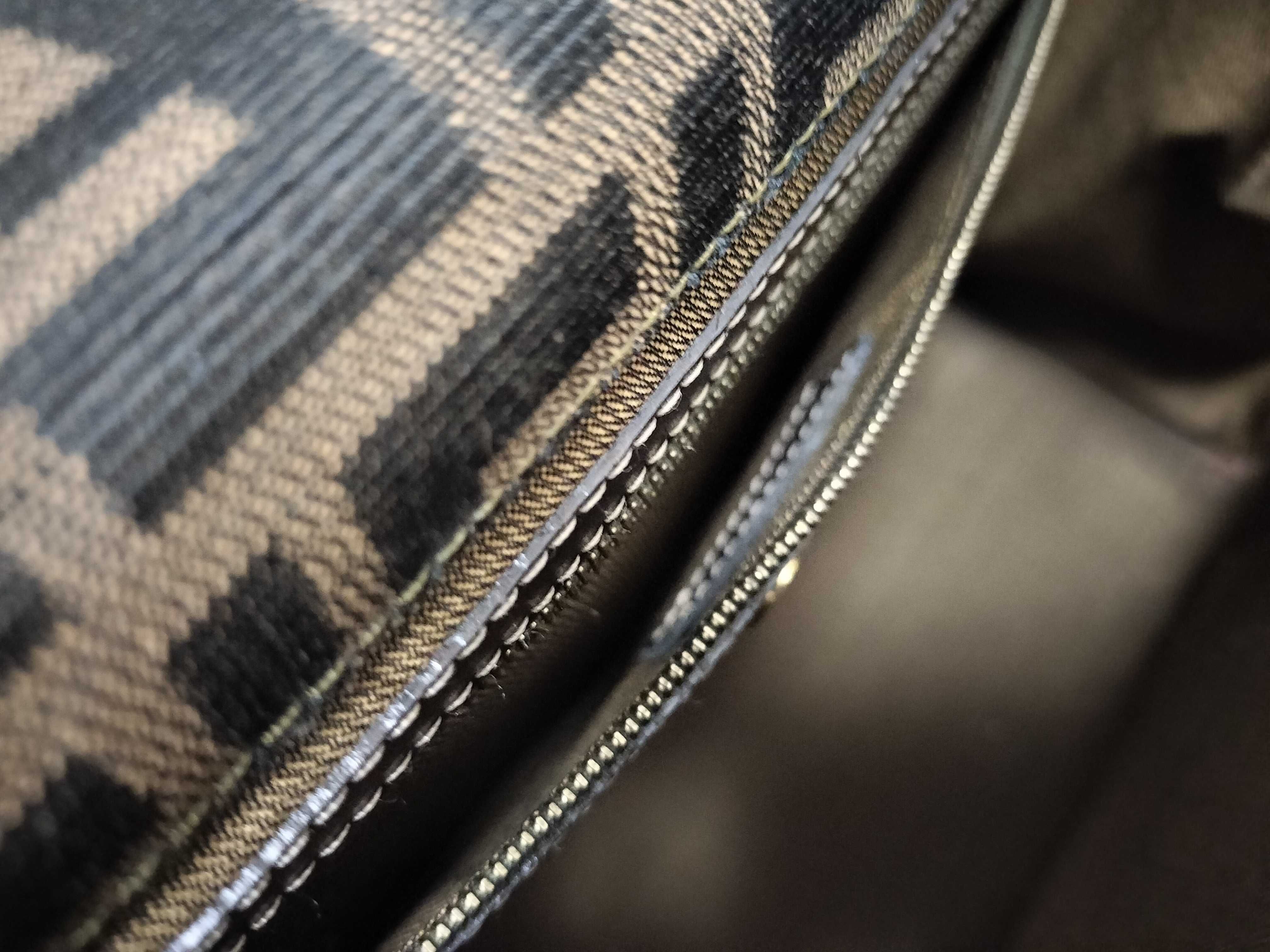 Zucca pattern Zucca top handle locking clasp handbag — view 11