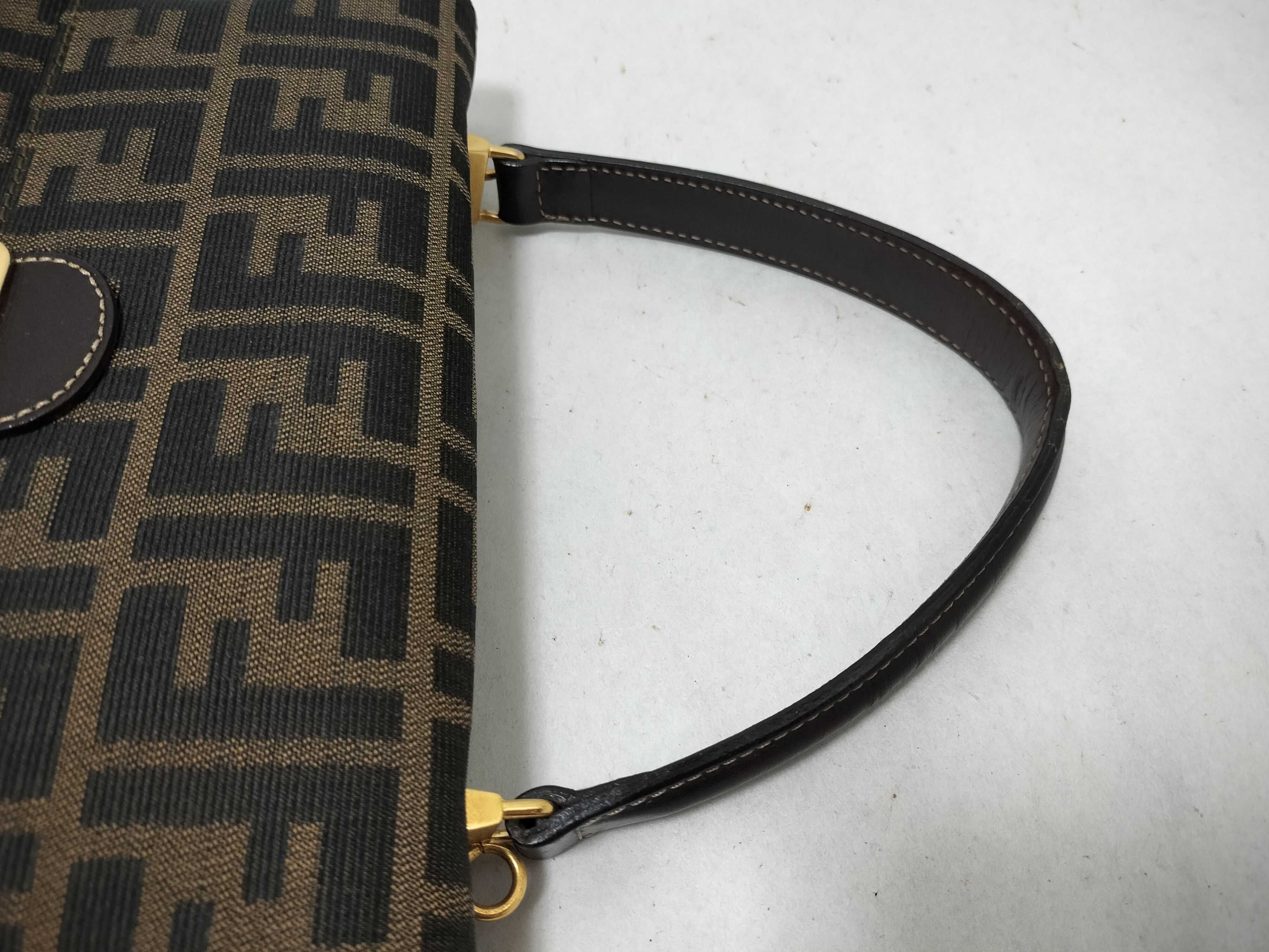 Zucca pattern Zucca top handle locking clasp handbag — view 3